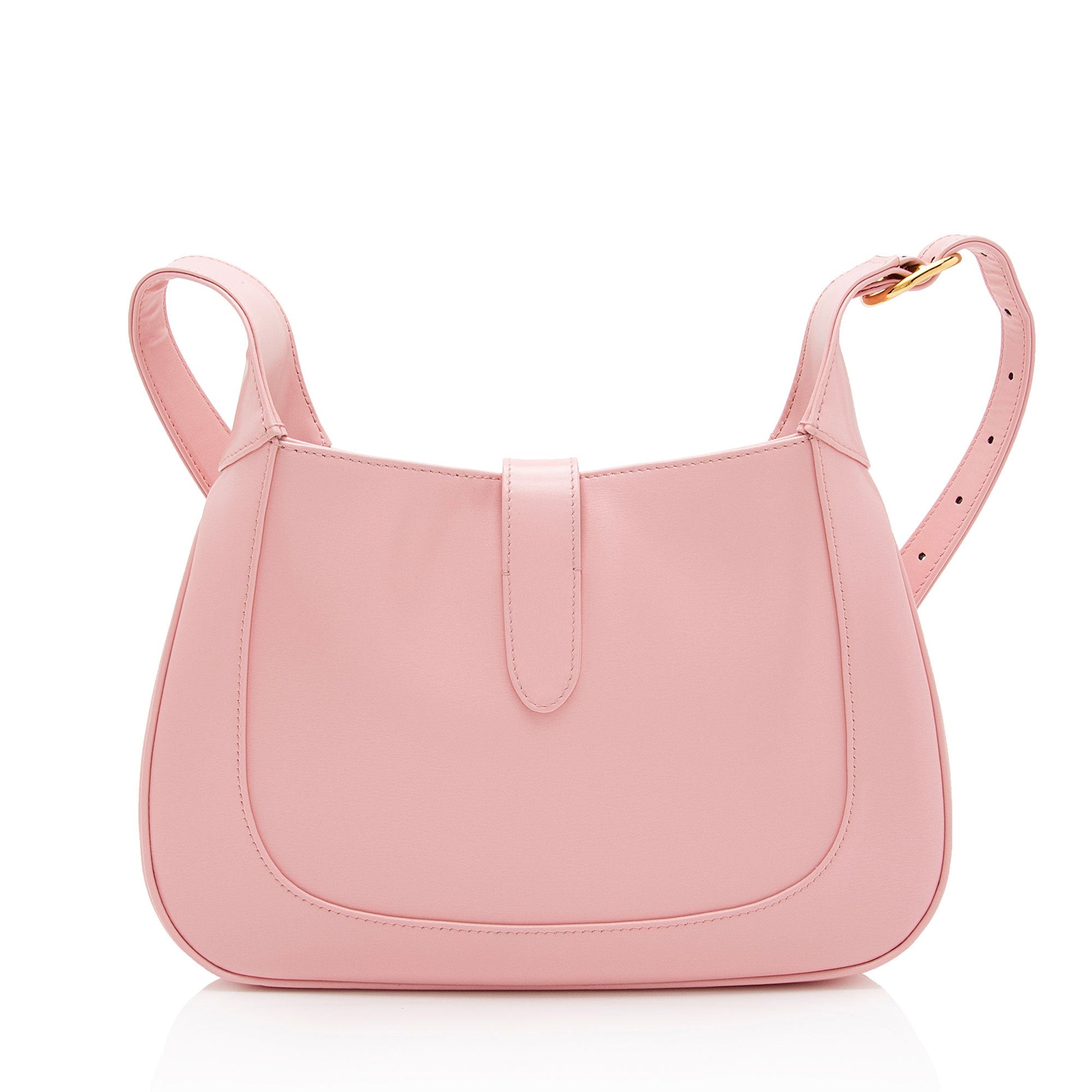 Gucci Jackie SHF-B65pKh Leather Pink Small Shoulder Bag