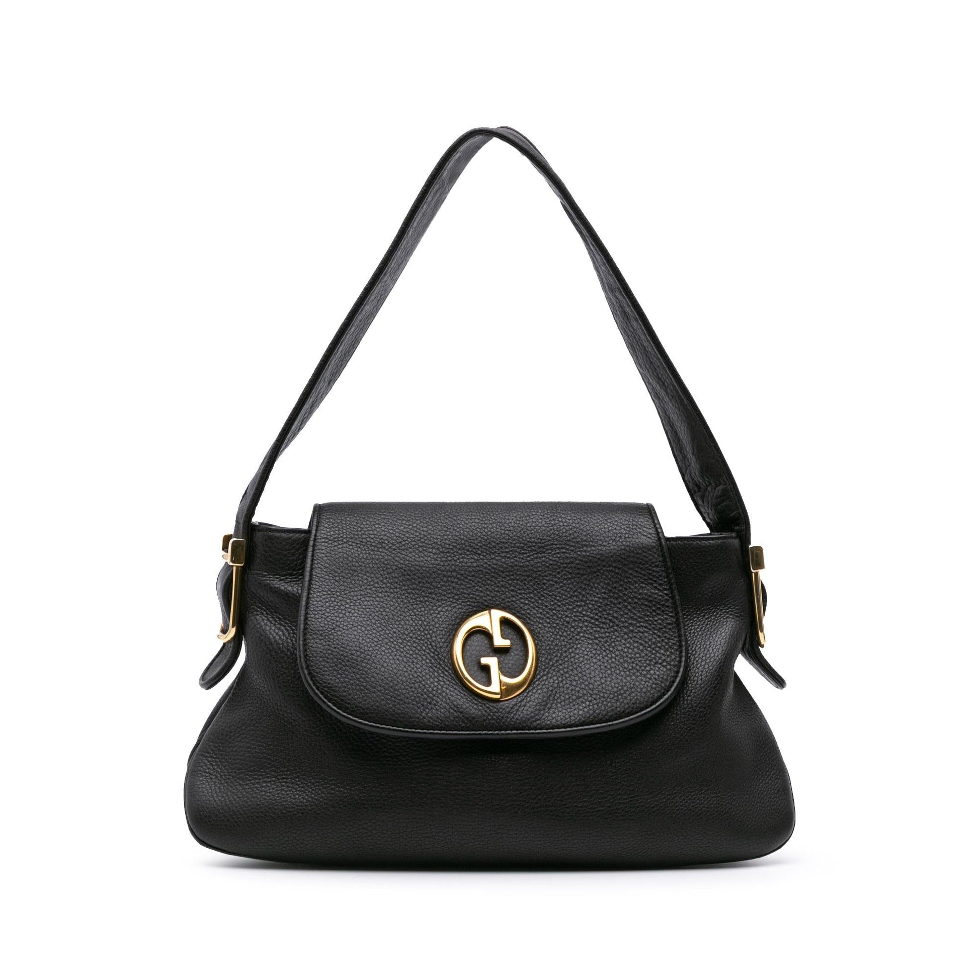 Gucci Leather Calf Black Shoulder Bag Shoulder Bag