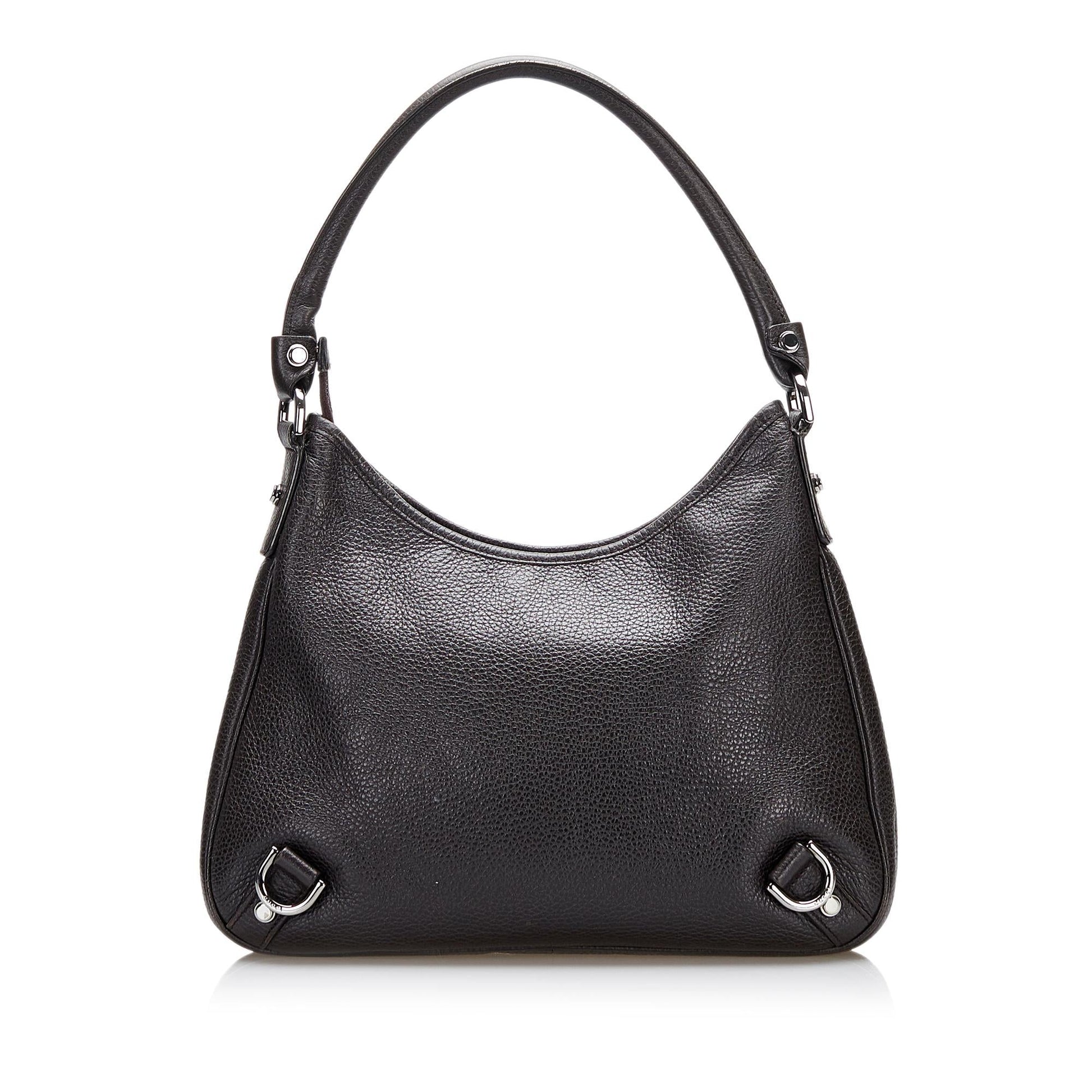 Gucci Abbey SHG Leather Calf Brown Shoulder Bag