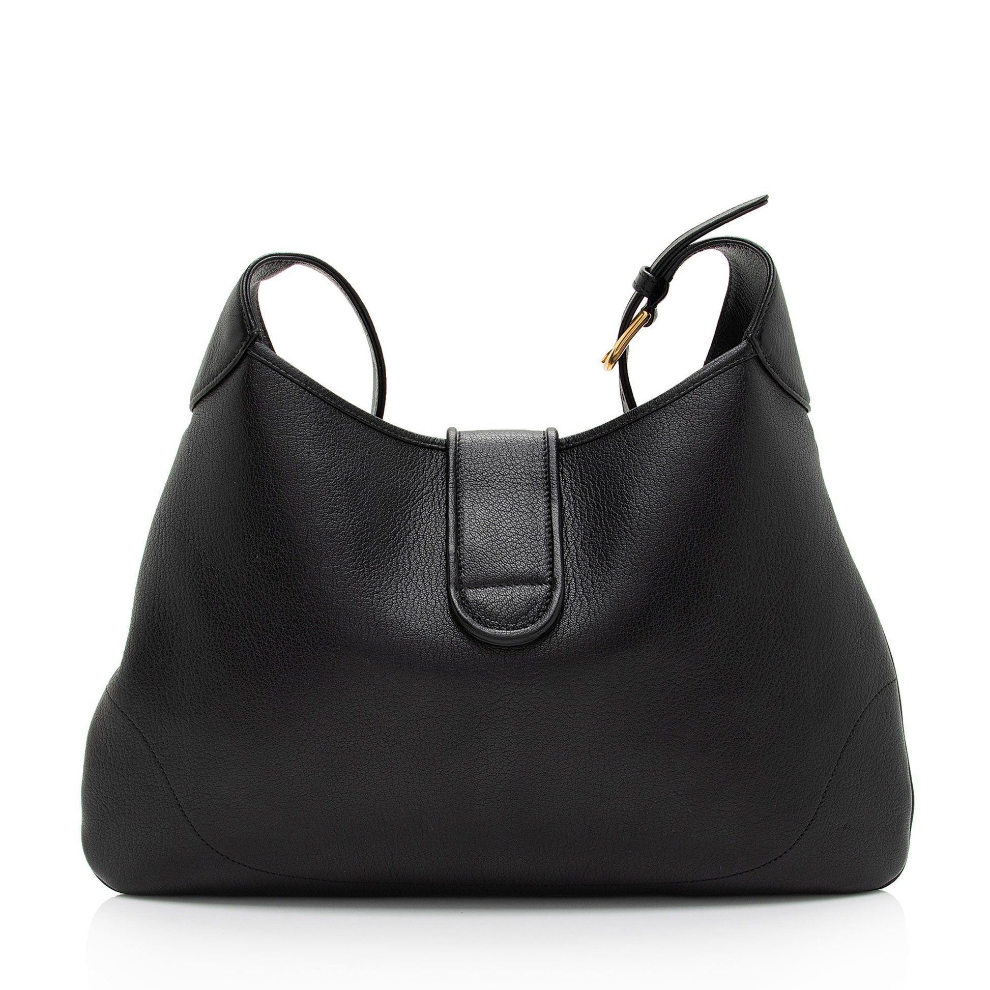 Gucci Aphrodite SHF-yD5Aj9 Leather Black Medium Crossbody Bag