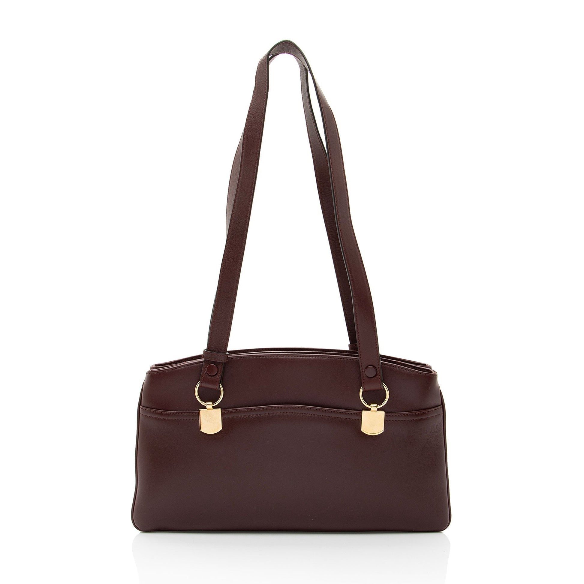 Gucci Arli Leather Red Large Shoulder Bag