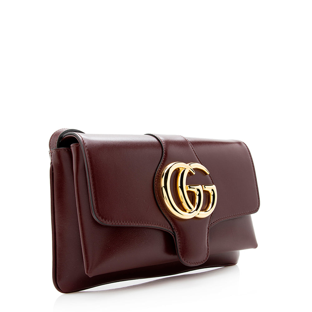 Gucci Arli SHF Leather Red Small Crossbody Bag