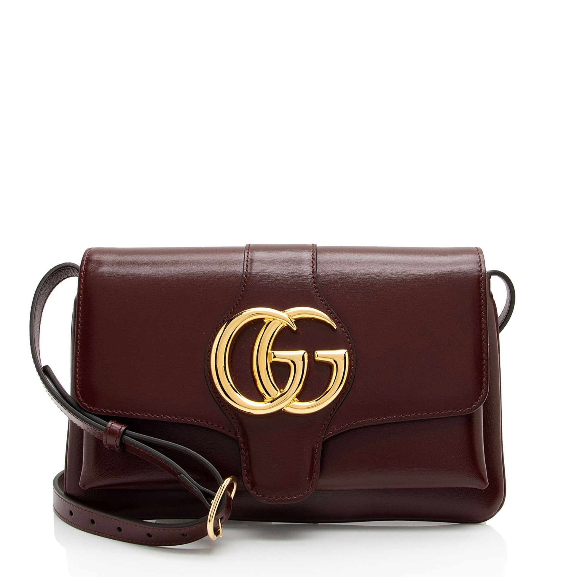 Gucci Arli SHF-w1SBSA Leather Red Small Crossbody Bag