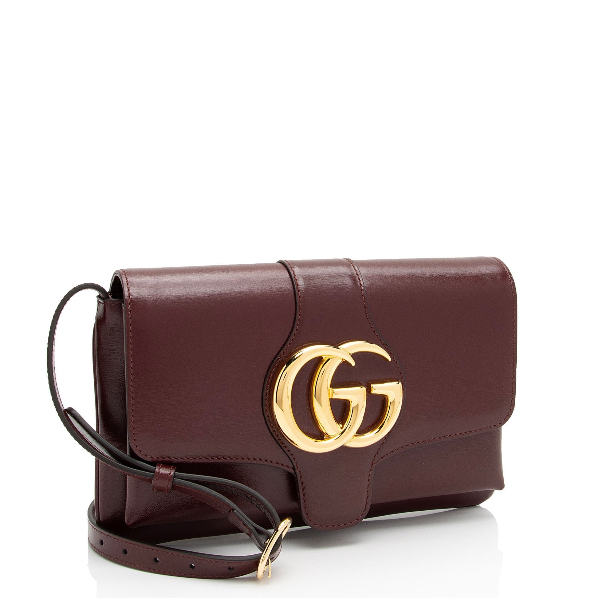 Gucci Arli SHF-w1SBSA Leather Red Small Crossbody Bag