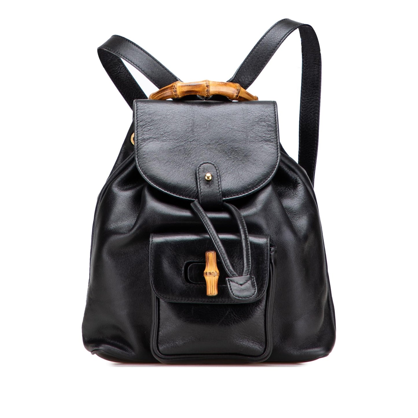Gucci Bamboo Backpack Leather