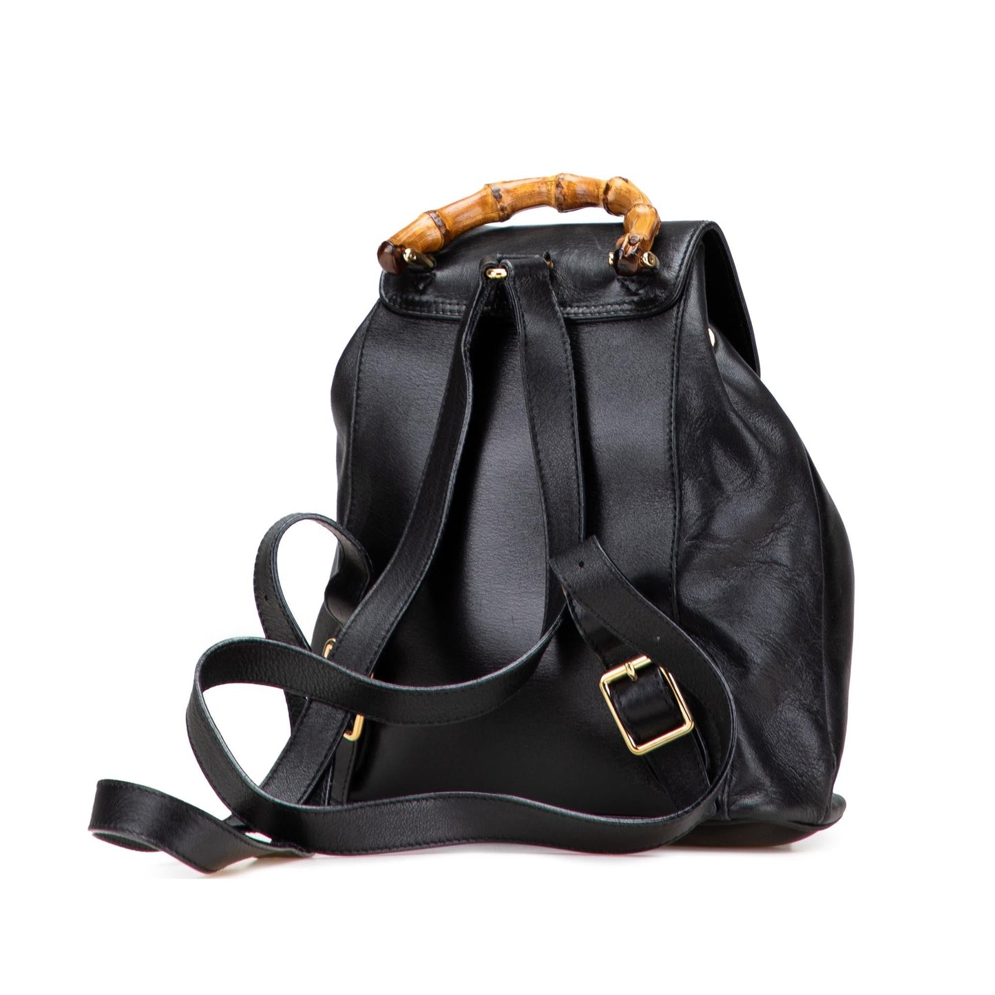 Gucci Bamboo Backpack Leather