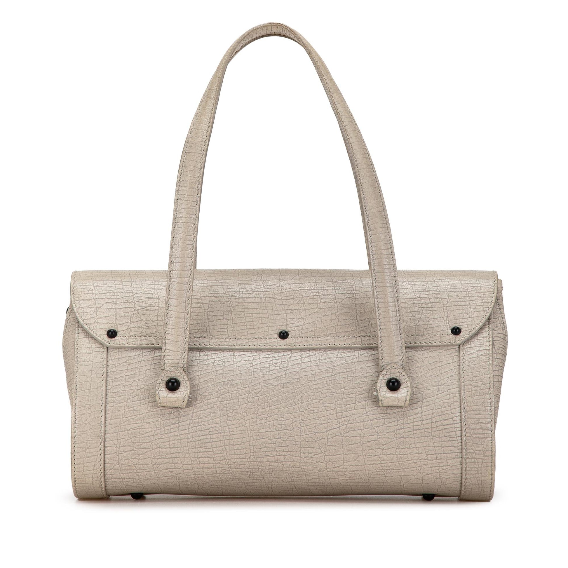 Gucci Bamboo Bullet SHG-rGZIYM Leather Calf Brown Shoulder Bag