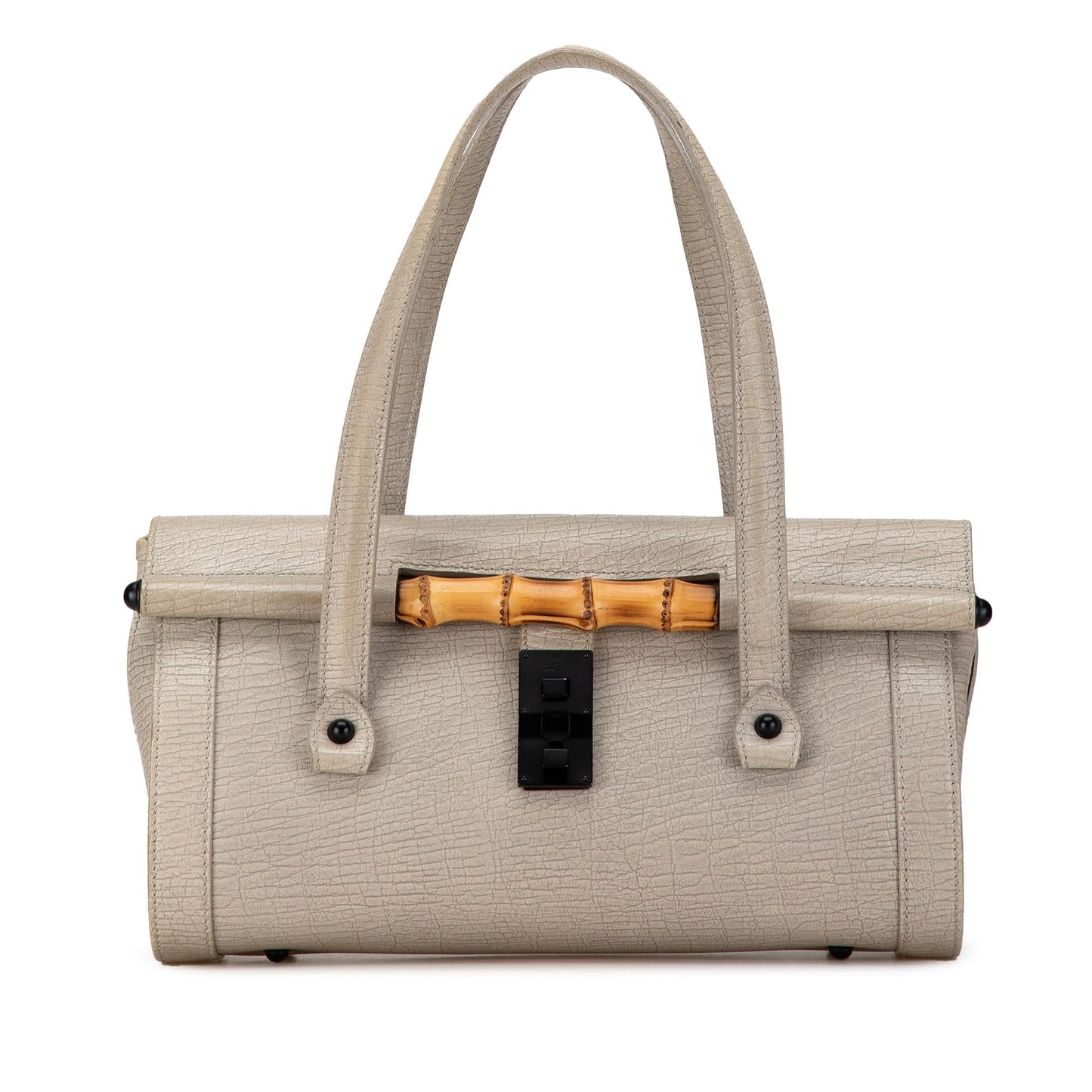 Gucci Bamboo Bullet SHG-rGZIYM Leather Calf Brown Shoulder Bag