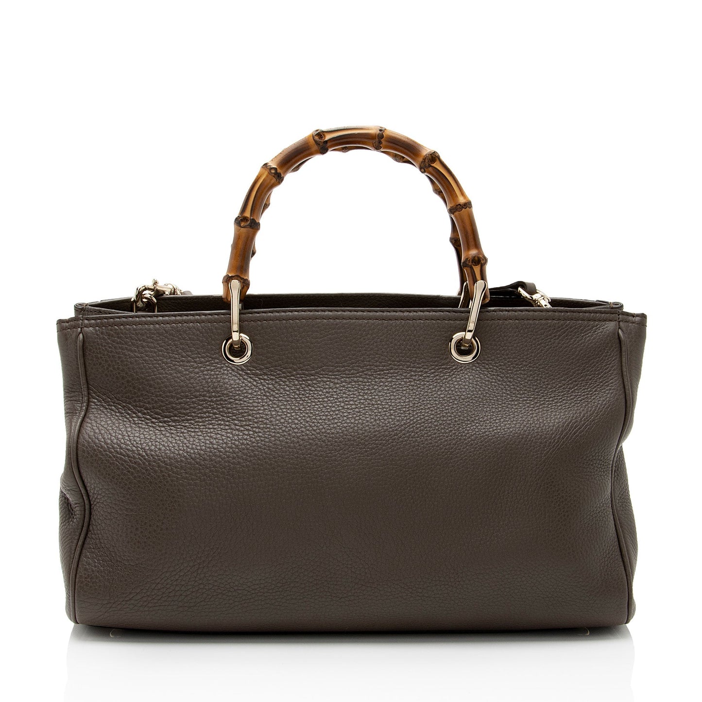 Gucci Bamboo Shopper SHF-Euai2t Leather Brown Medium Tote Bag