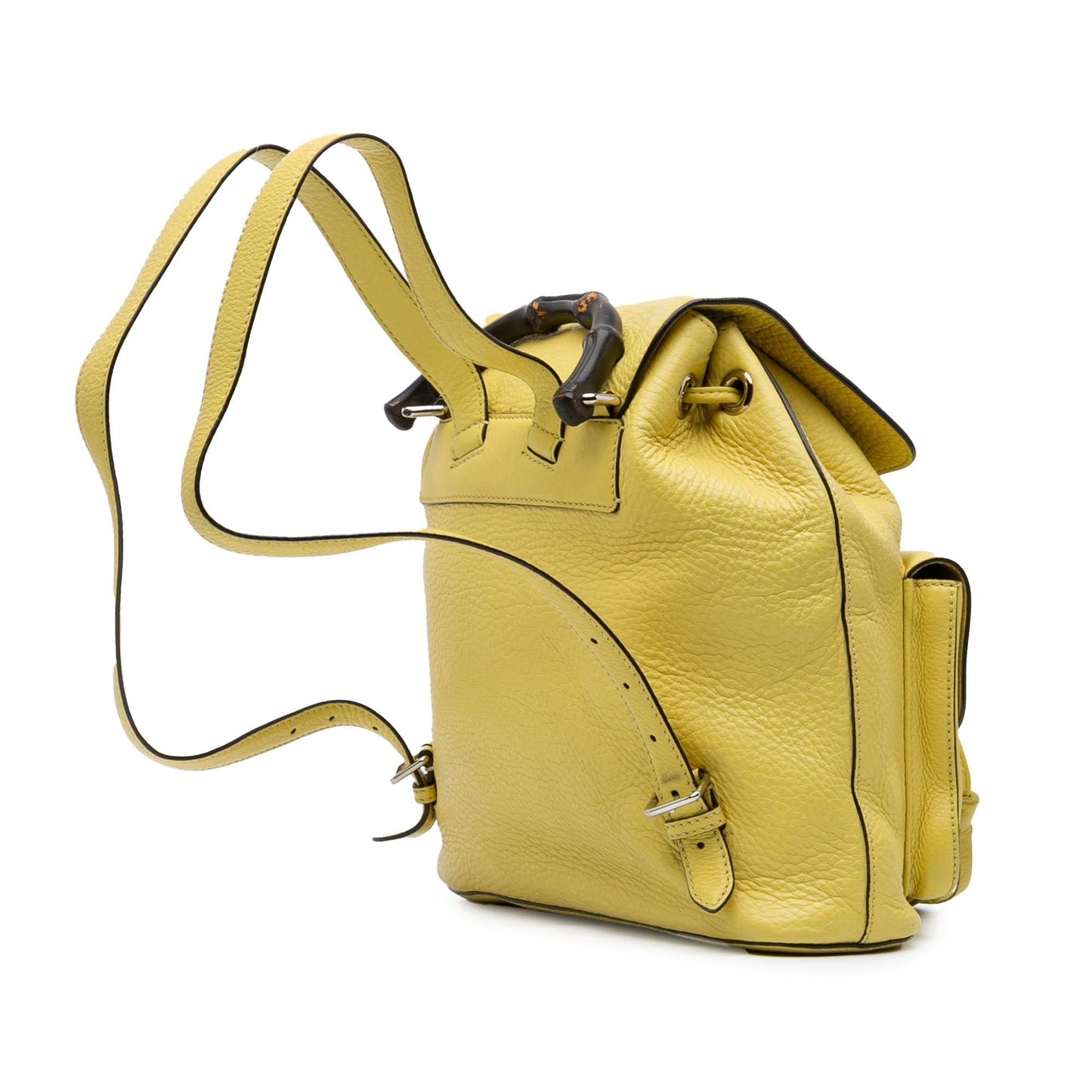 Gucci Bamboo Tassel Backpack Leather Calf