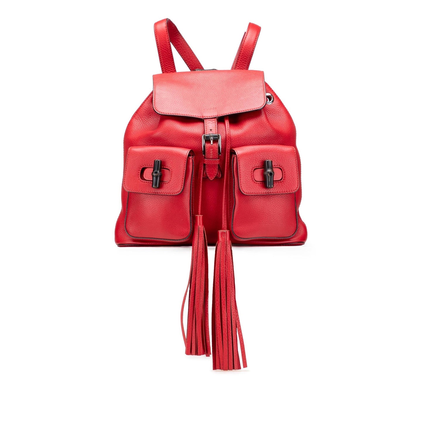 Gucci Bamboo Tassel Backpack Leather
