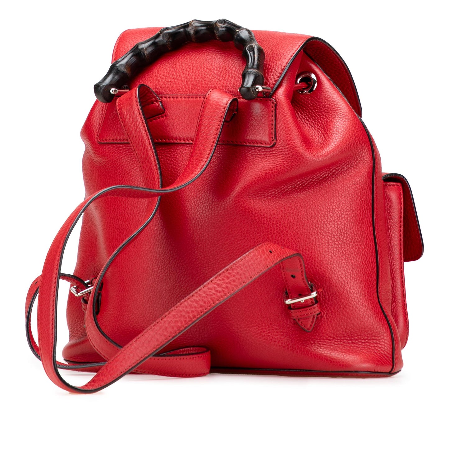 Gucci Bamboo Tassel Backpack Leather