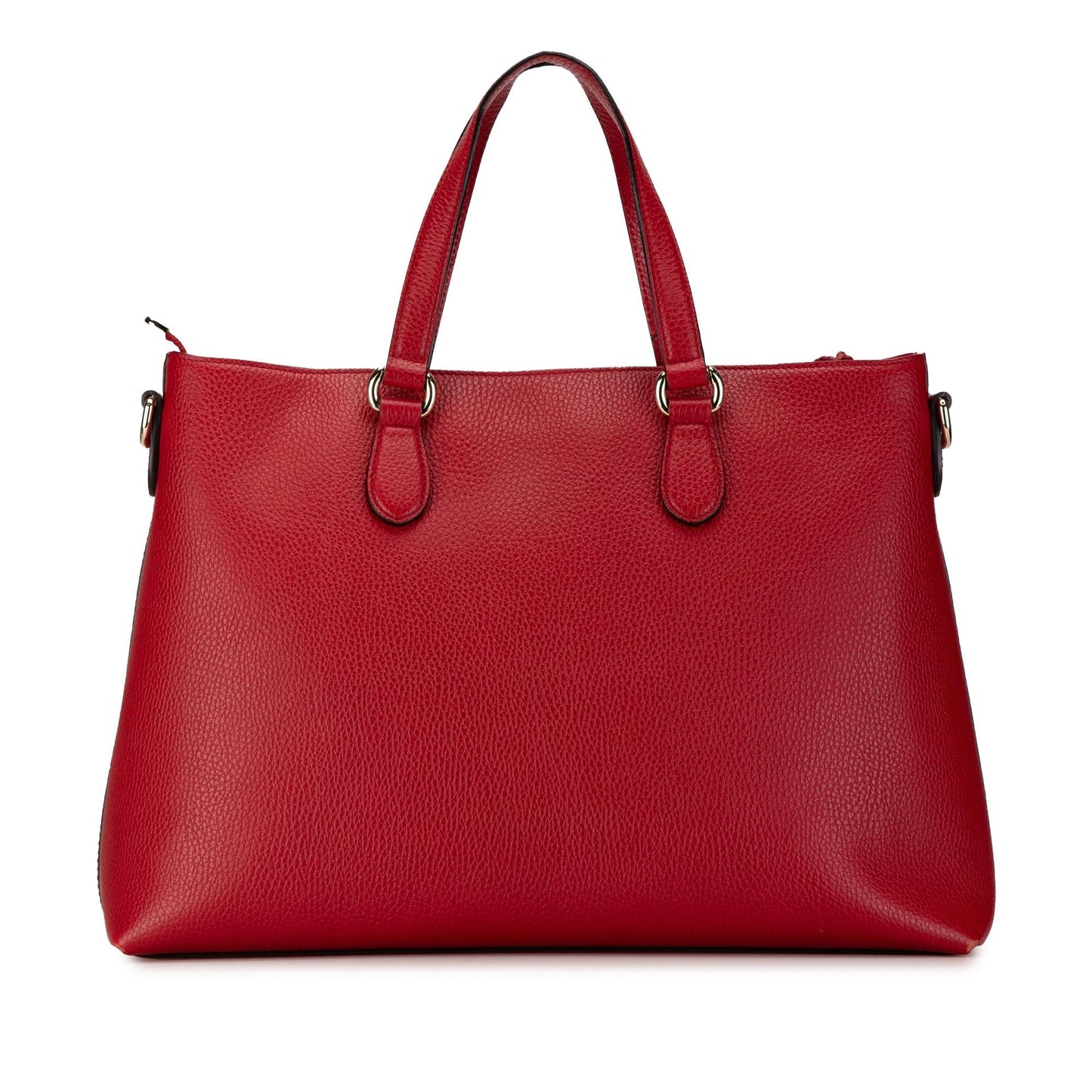 Gucci Bamboo Tassel SHG-thibsC Leather Calf Red Satchel Bag