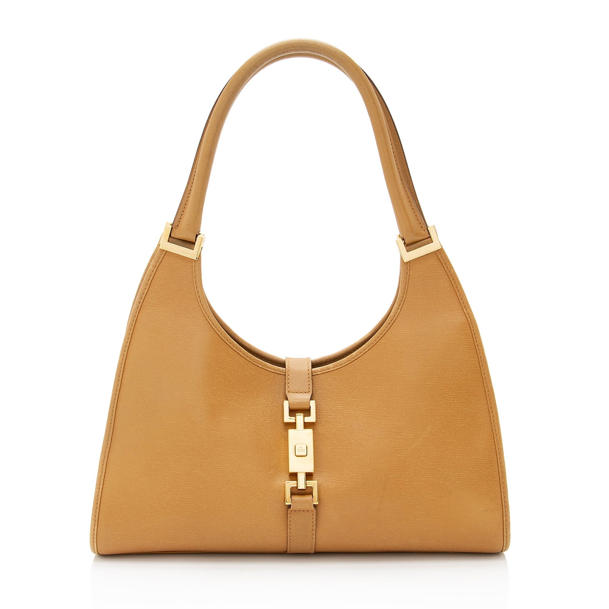 Gucci Bardot SHF-nRwIbo Leather Brown Shoulder Bag