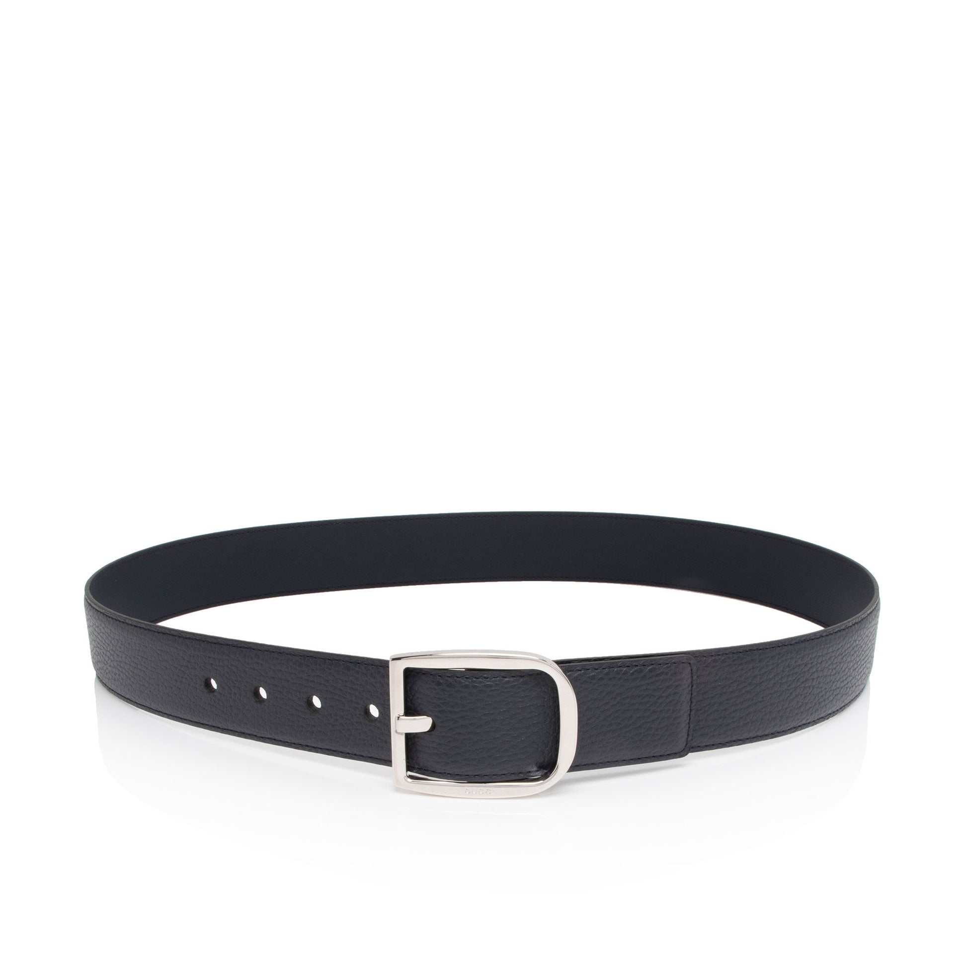 Gucci Belt - Size 38 97 Leather Black Accessory