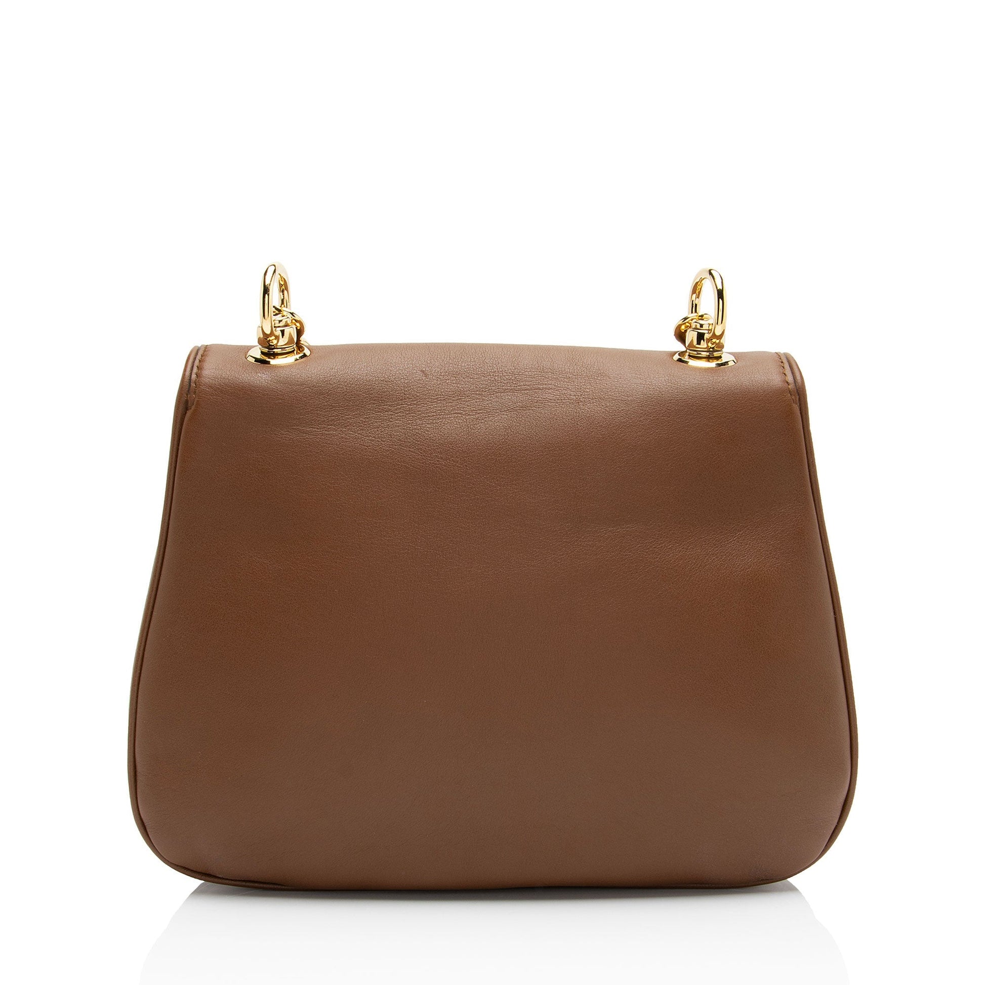 Gucci Blondie Leather Nylon Brown Medium Crossbody Bag Bag 1
