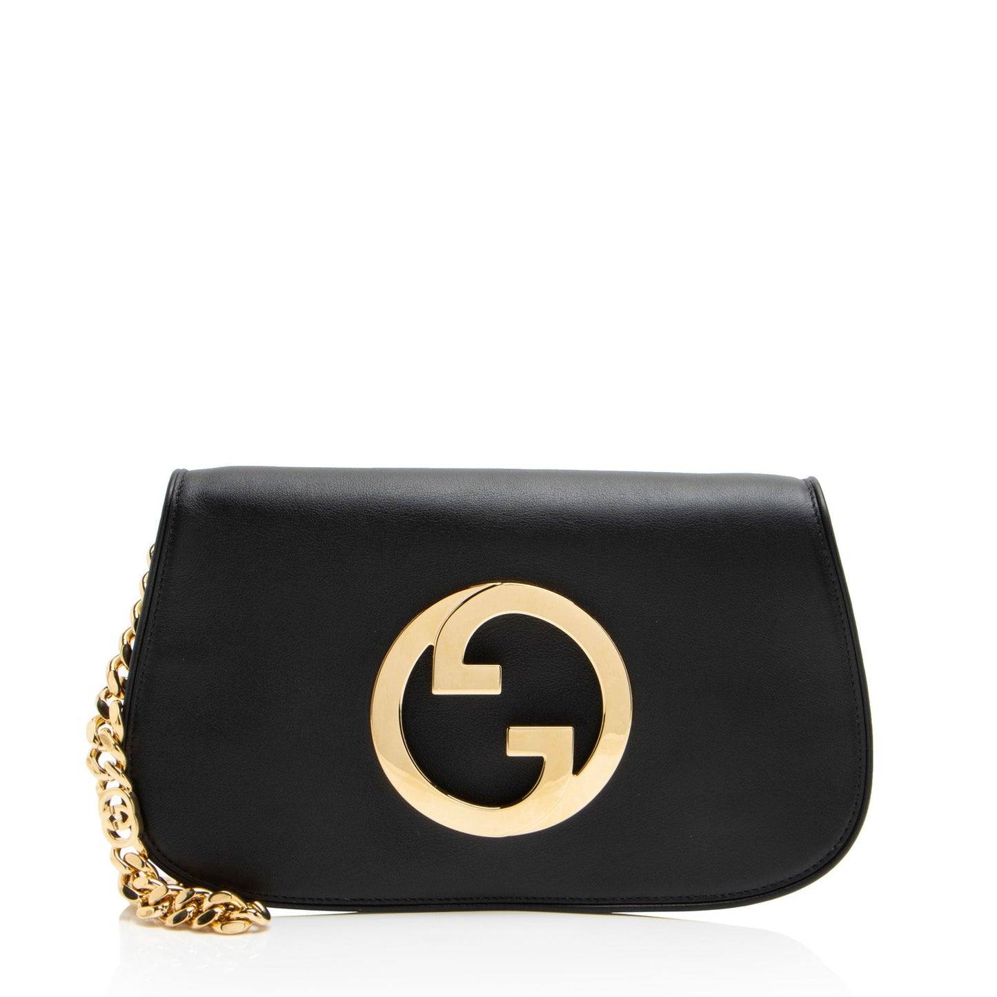 Gucci Blondie Leather Black Small Shoulder Bag