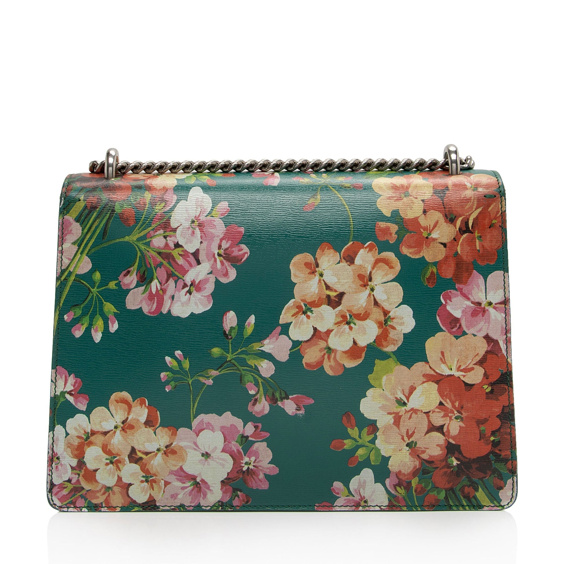 Gucci Blooms Dionysus SHF-XlECb6 Leather Green Medium Shoulder Bag