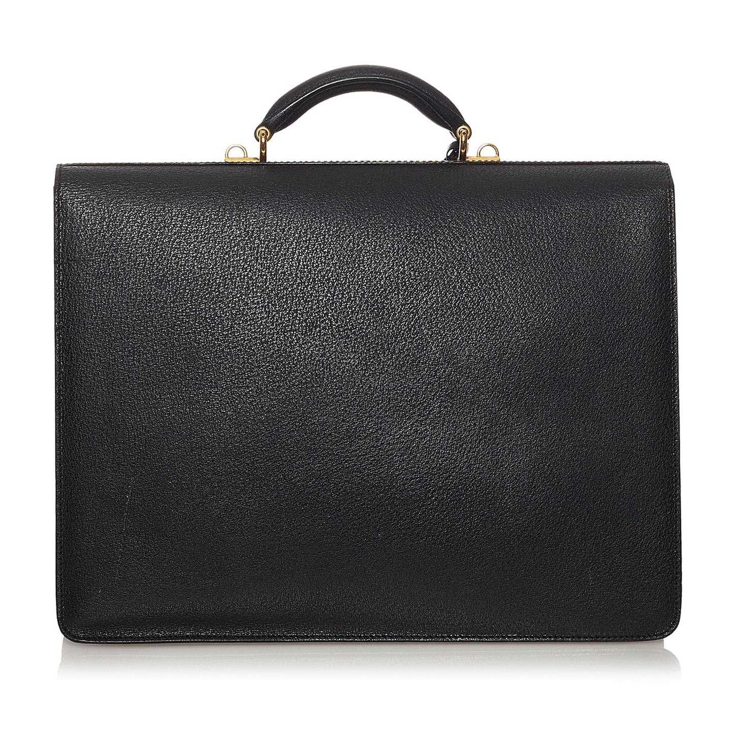 Gucci Business SHG Leather Calf Black Tote Bag