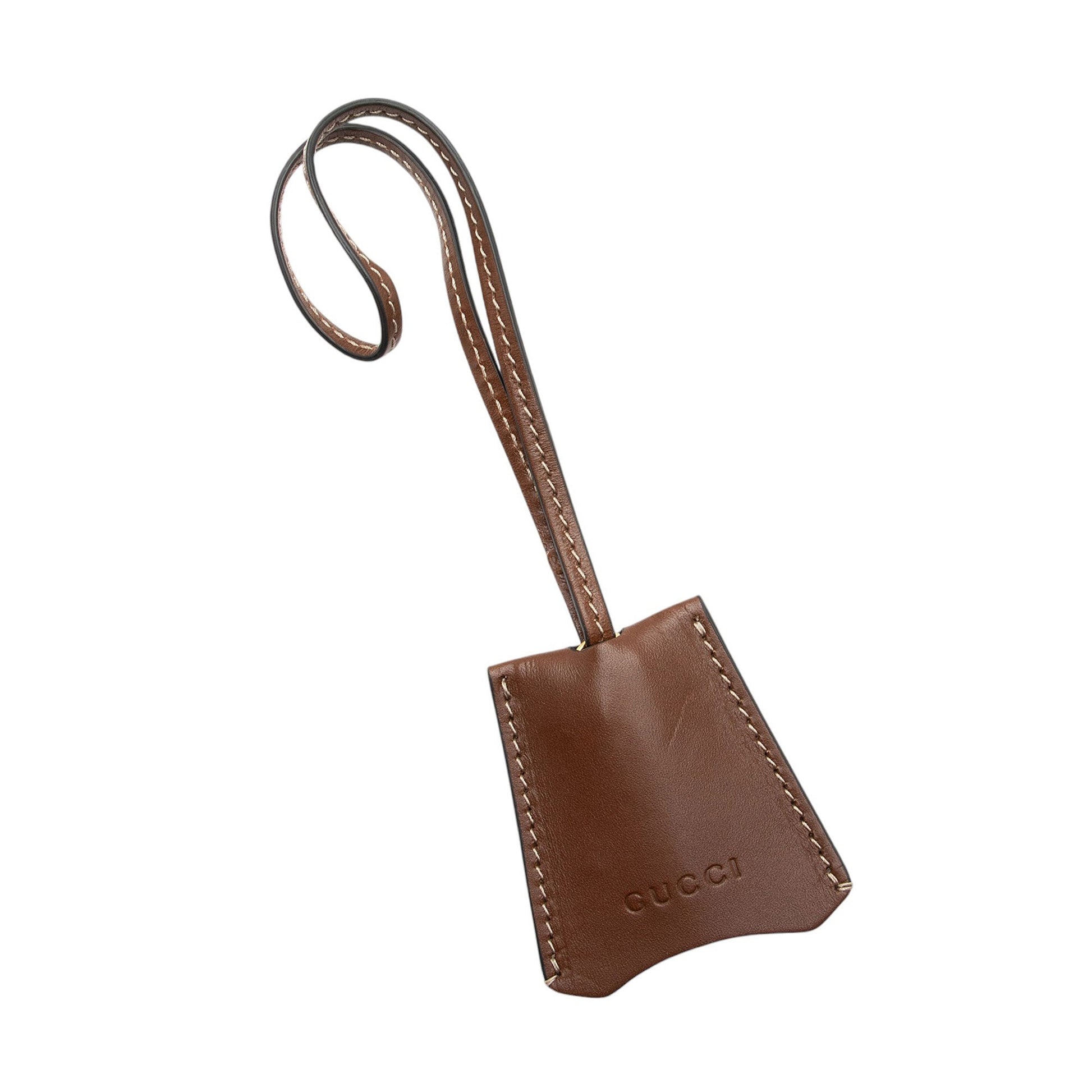 Gucci Clochette Leather Brown Travel Bag