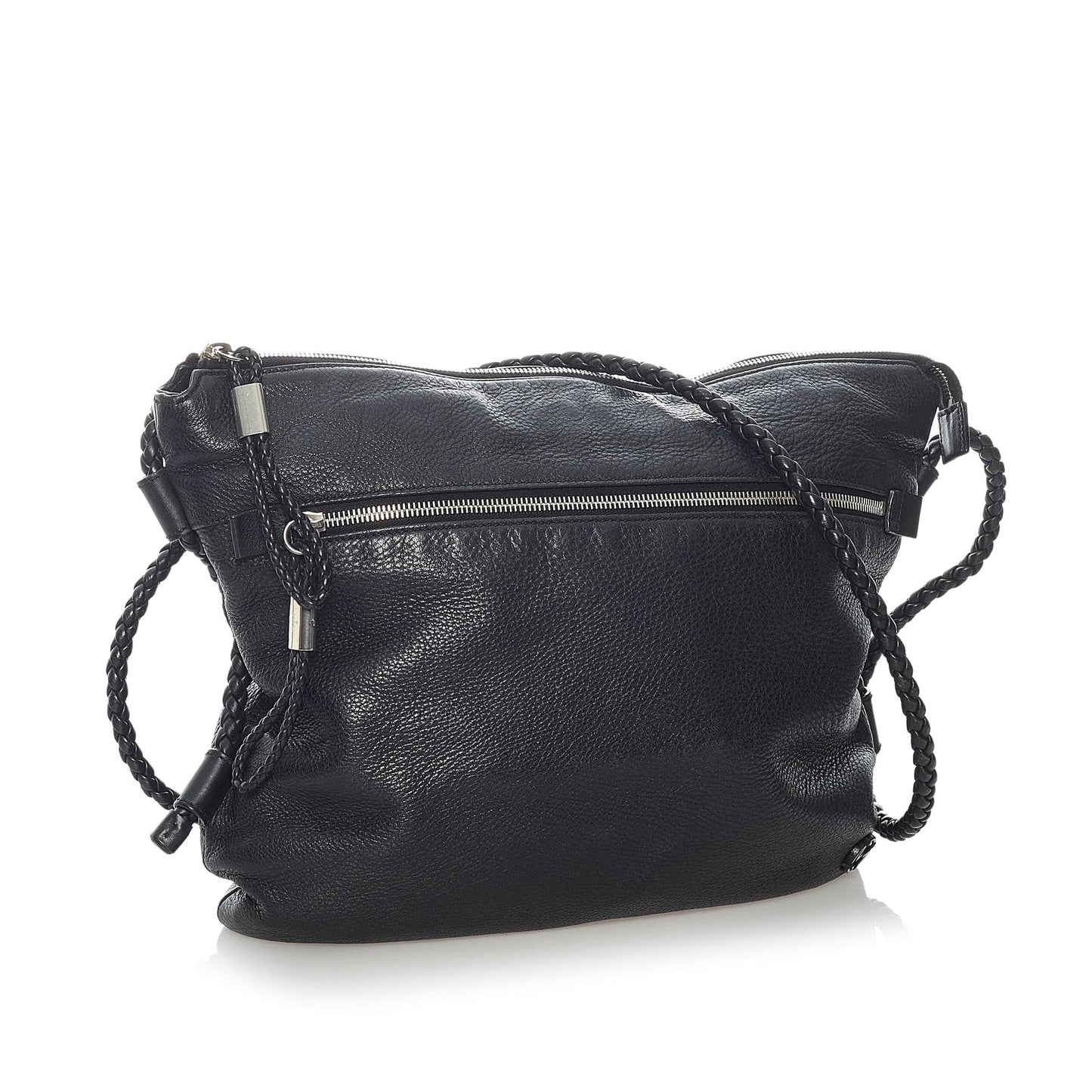 Gucci SHG Leather Calf Black Crossbody Bag Bag Shg