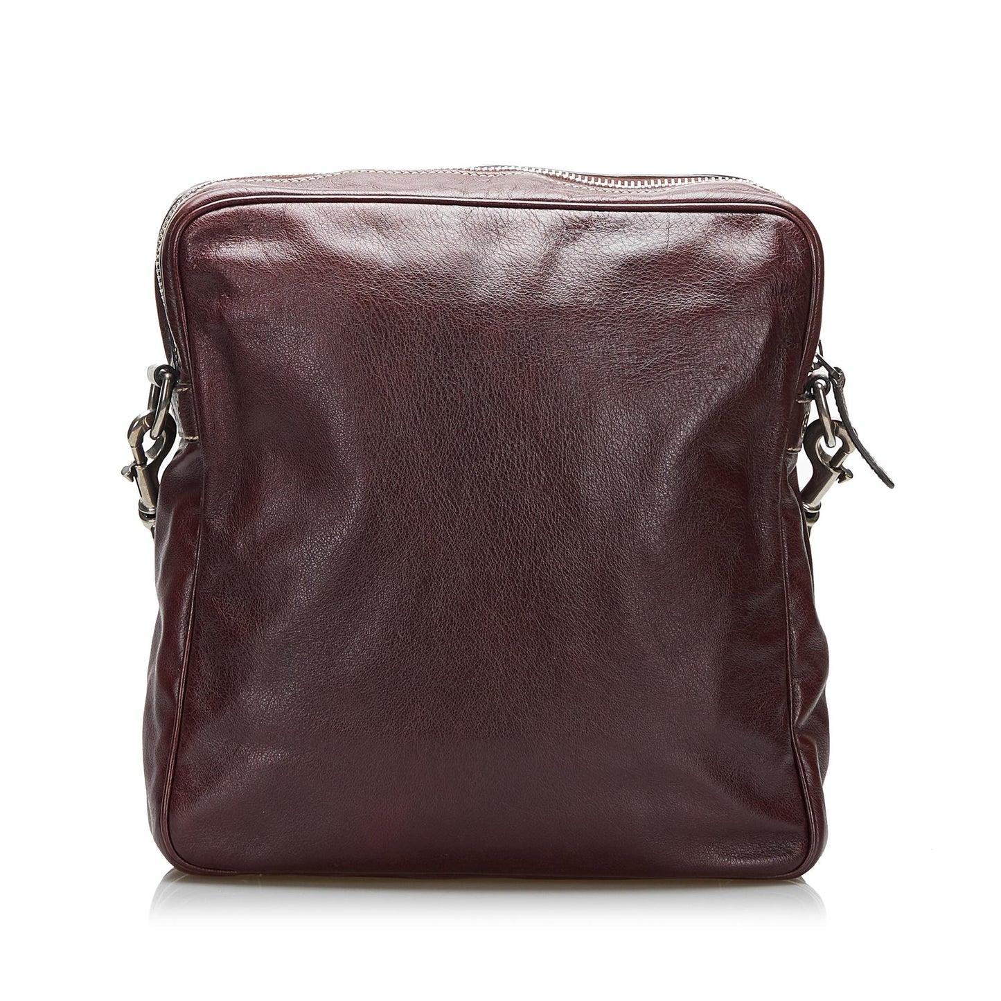 Gucci SHG-PEdnMS Leather Calf Brown Crossbody Bag
