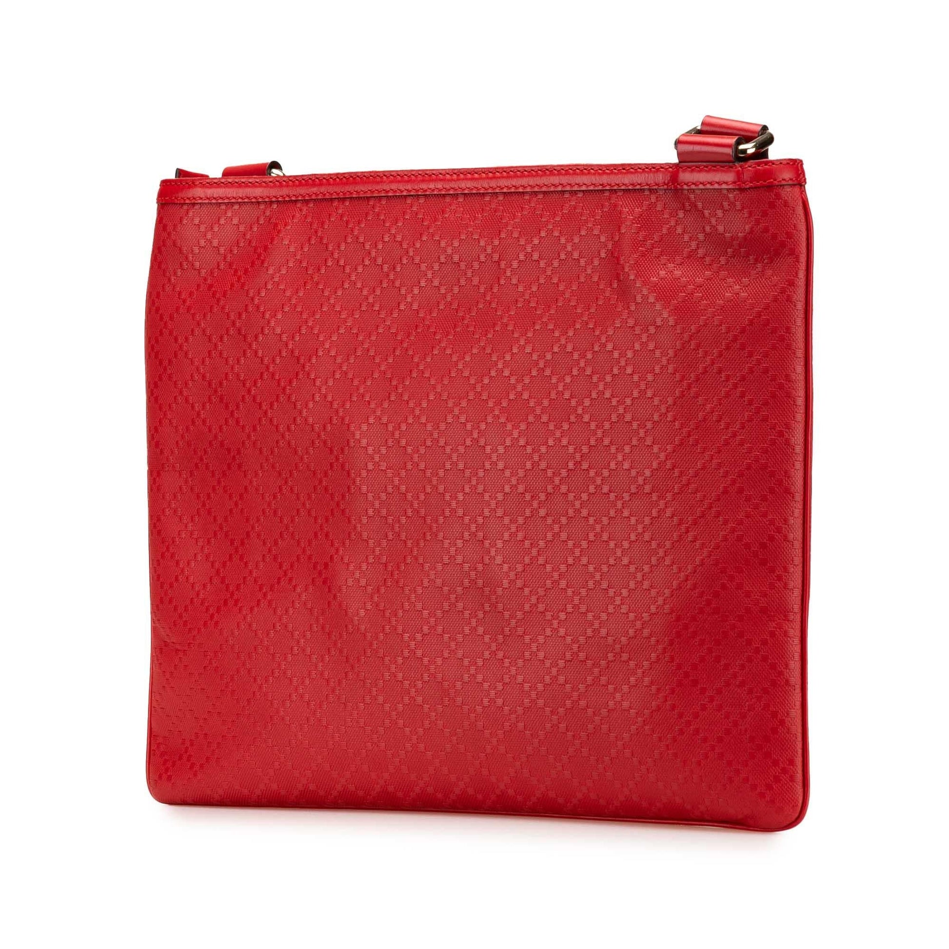 Gucci Diamante Hilary Lux Leather Calf Red Crossbody Bag Crossbody 1