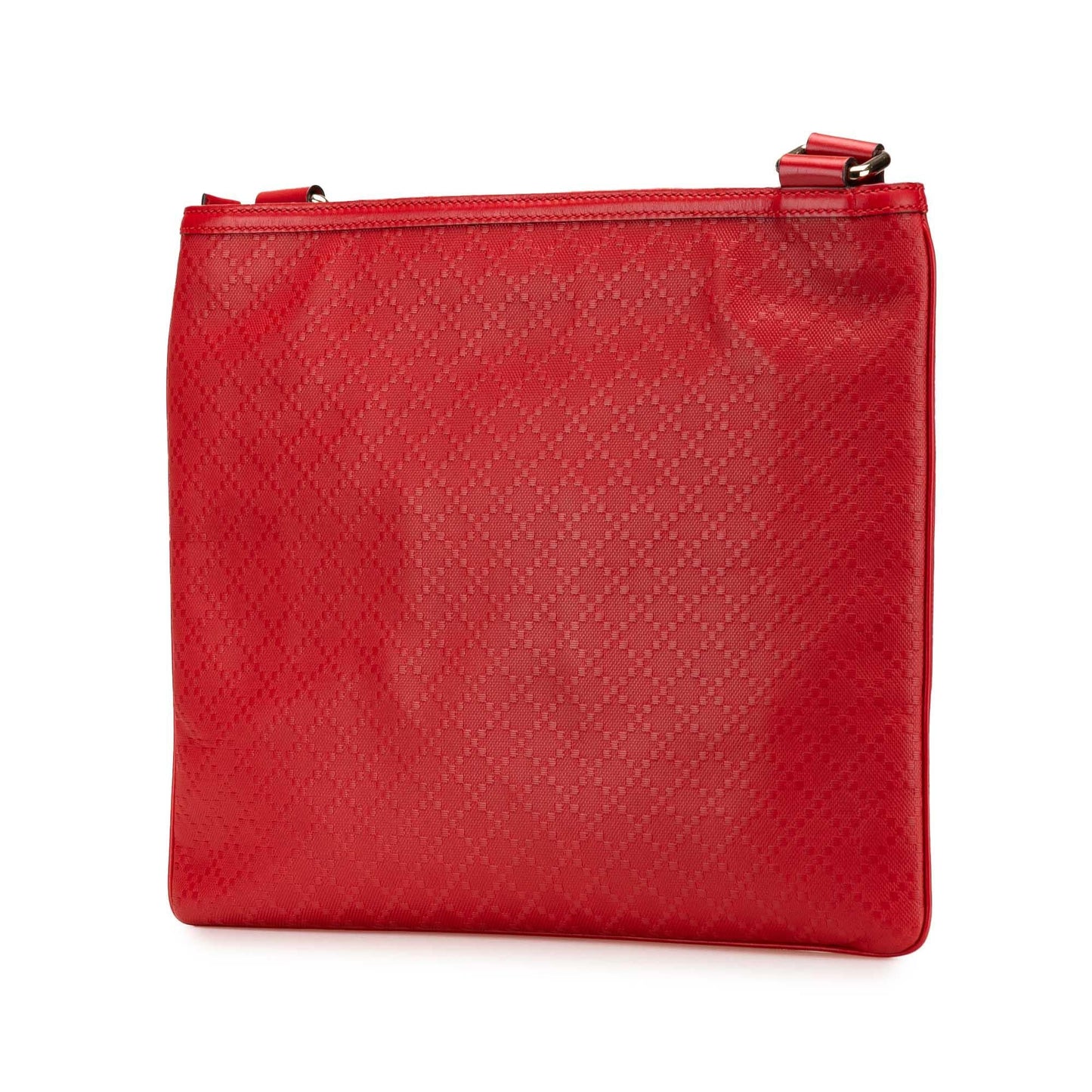 Gucci Diamante Hilary Lux Leather Calf Red Crossbody Bag