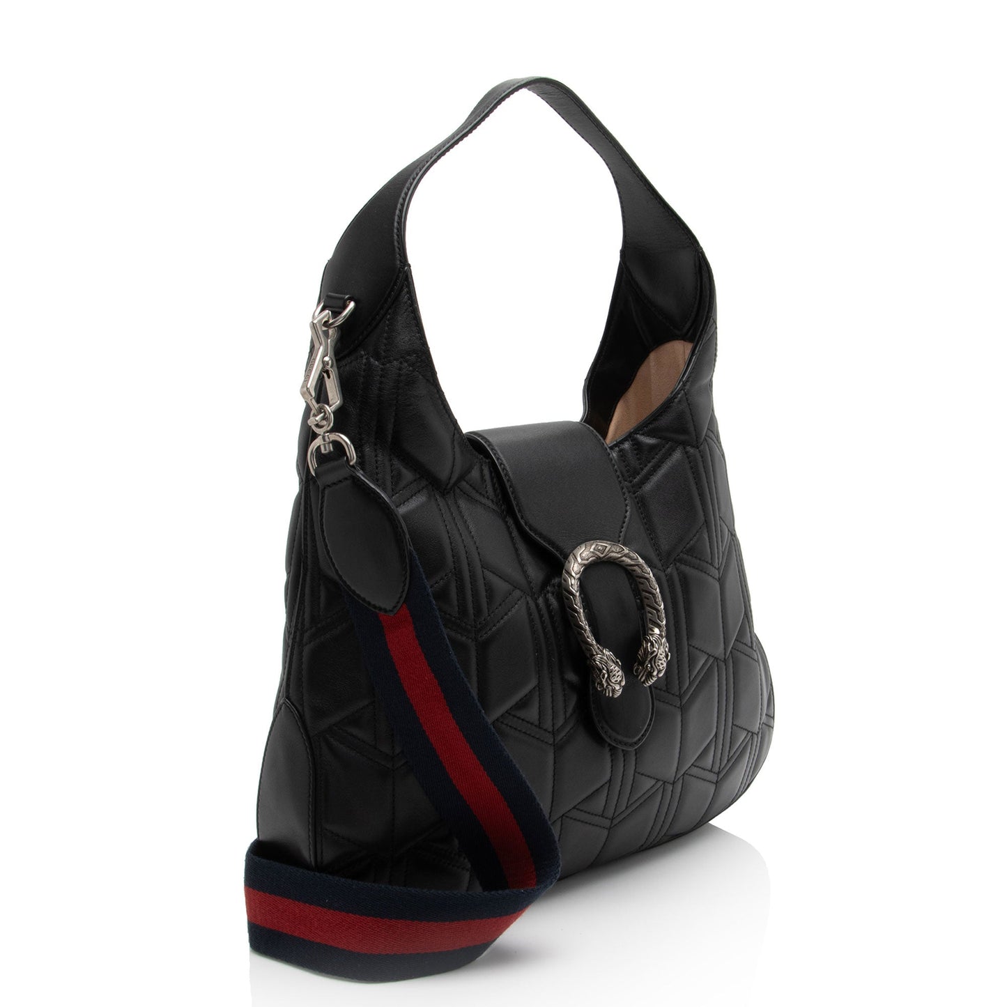 Gucci Dionysus SHF-MOcSEc Quilted Leather Nylon Black Shoulder Bag