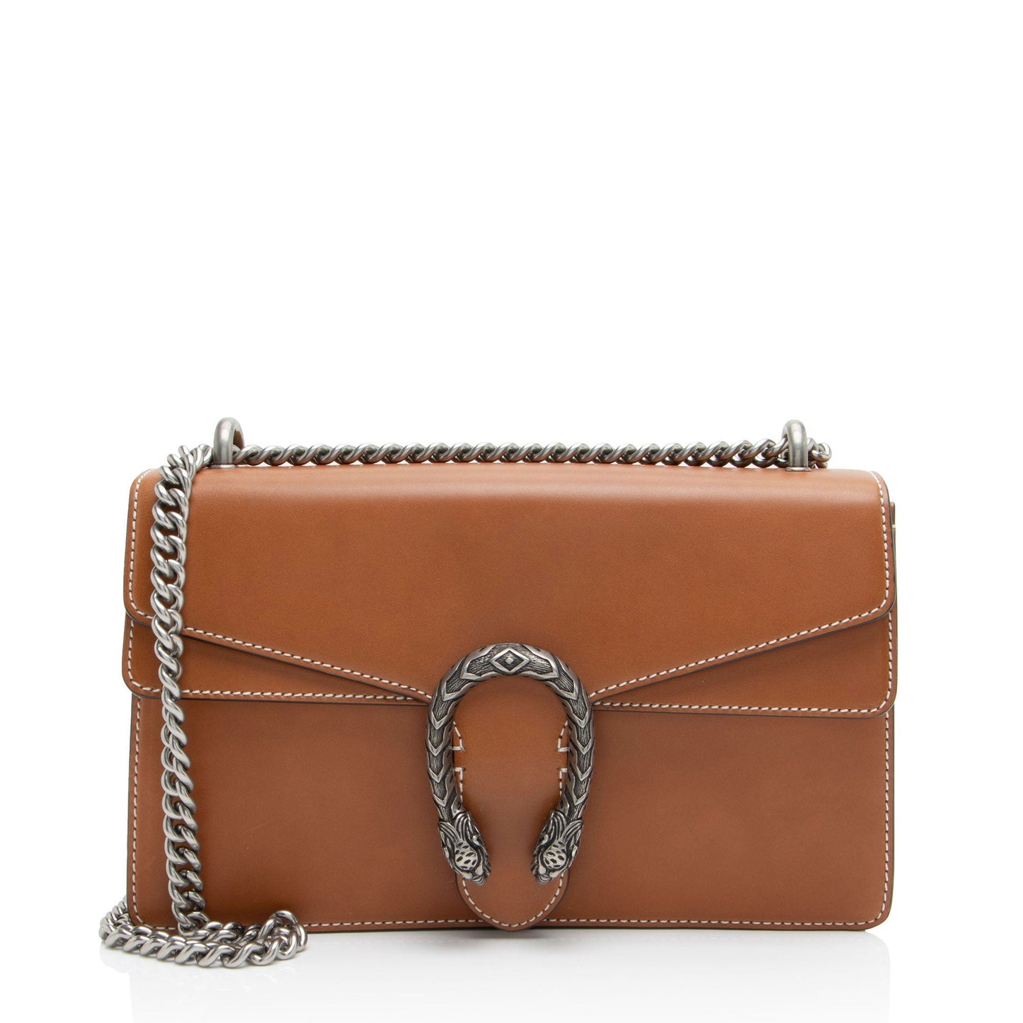 Gucci Dionysus Leather Brown Medium Shoulder Bag