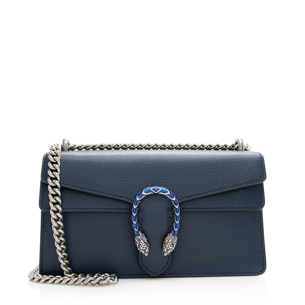 Gucci Dionysus SHF Leather Blue Small Shoulder Bag