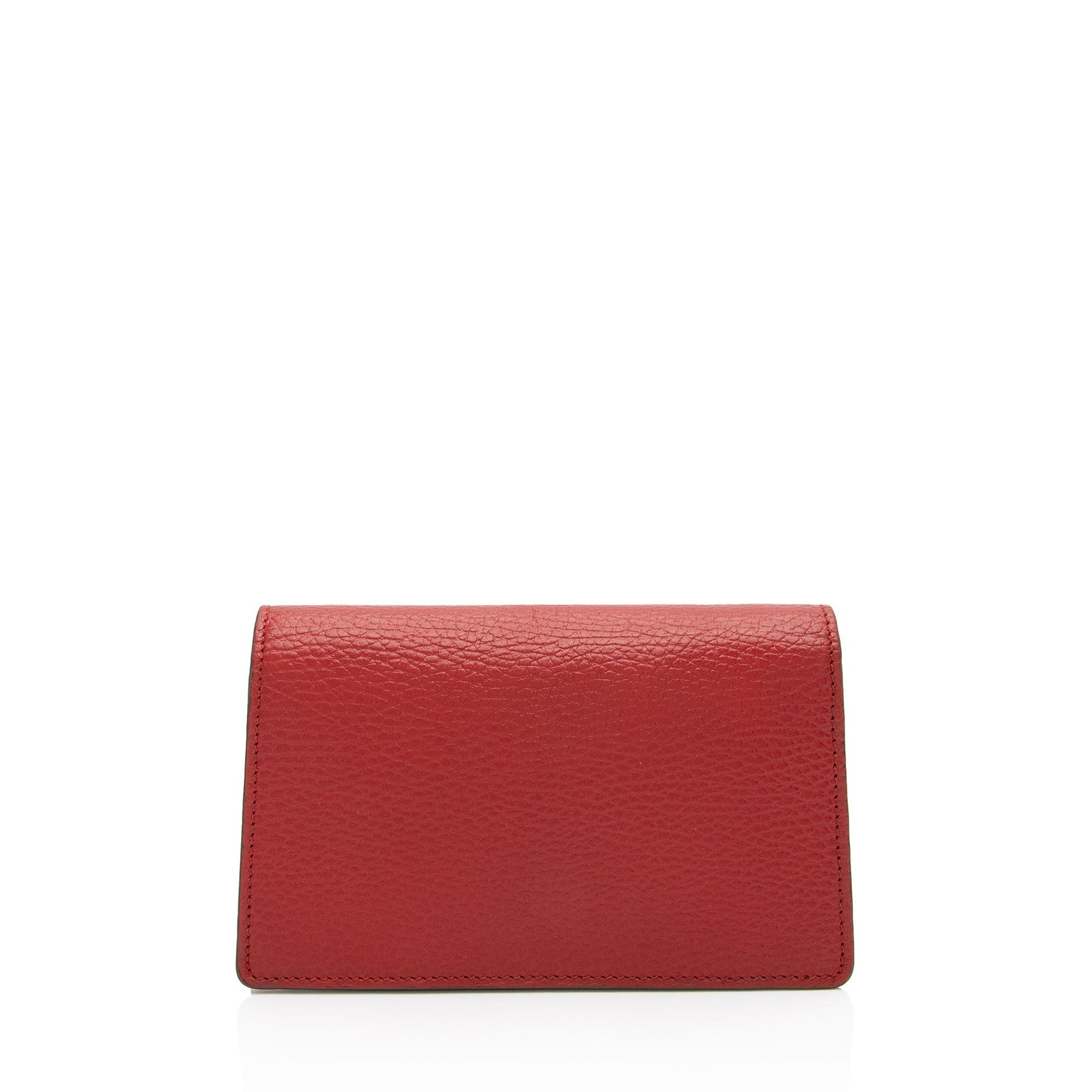 Gucci Dionysus Super SHF-dJCZBB Leather Red Mini Crossbody Bag
