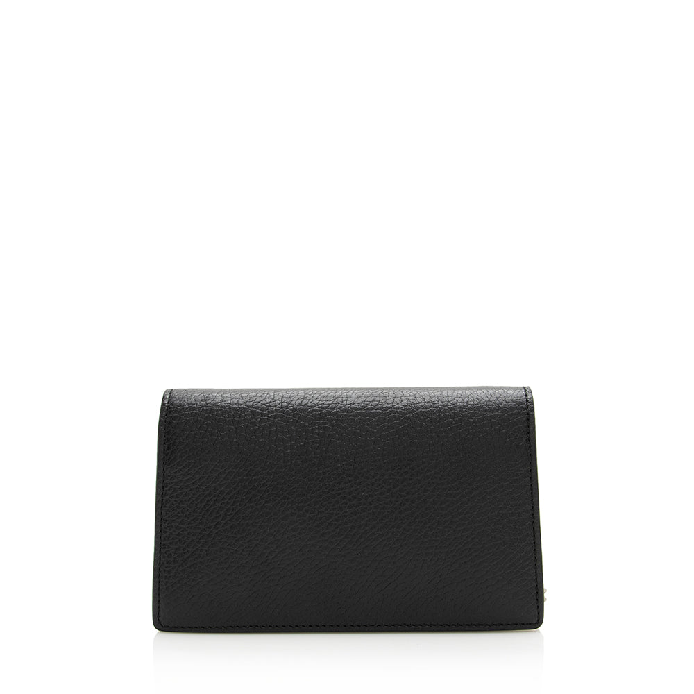 Gucci Dionysus Super SHF Leather Black Mini Crossbody Bag