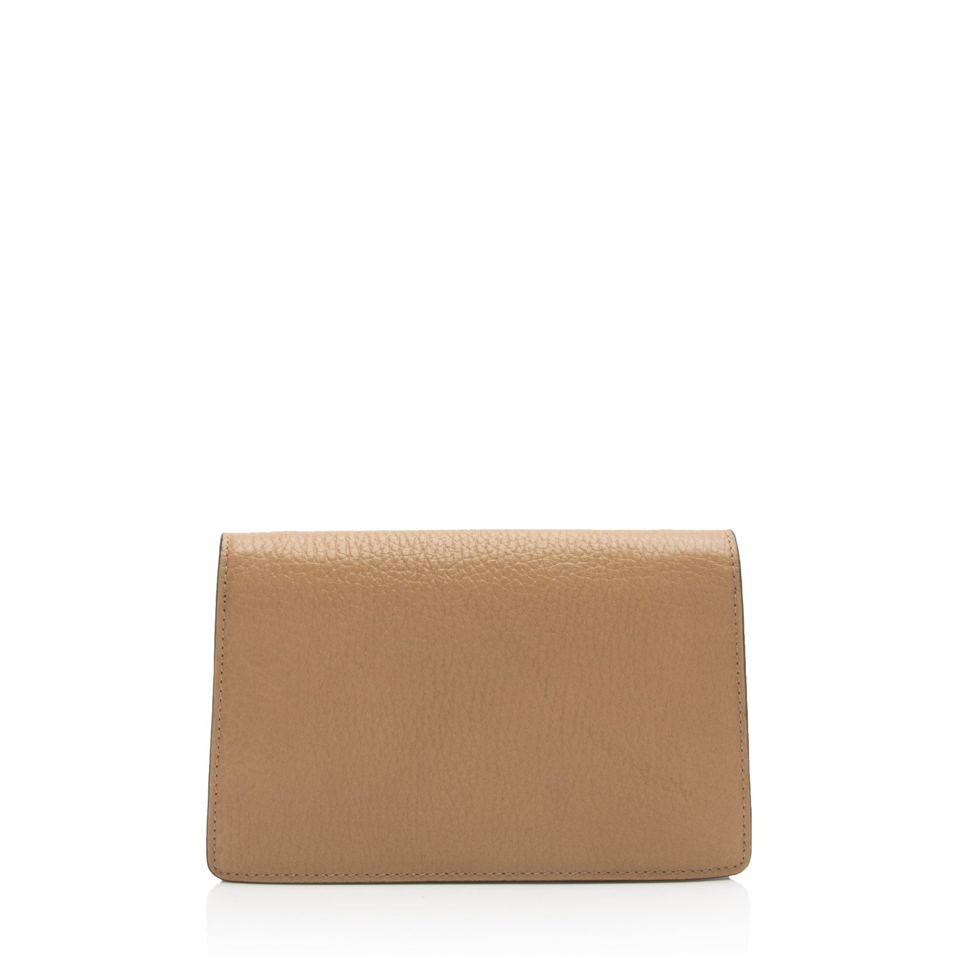 Gucci Dionysus Super SHF-B1JkXs Leather Brown Mini Crossbody Bag