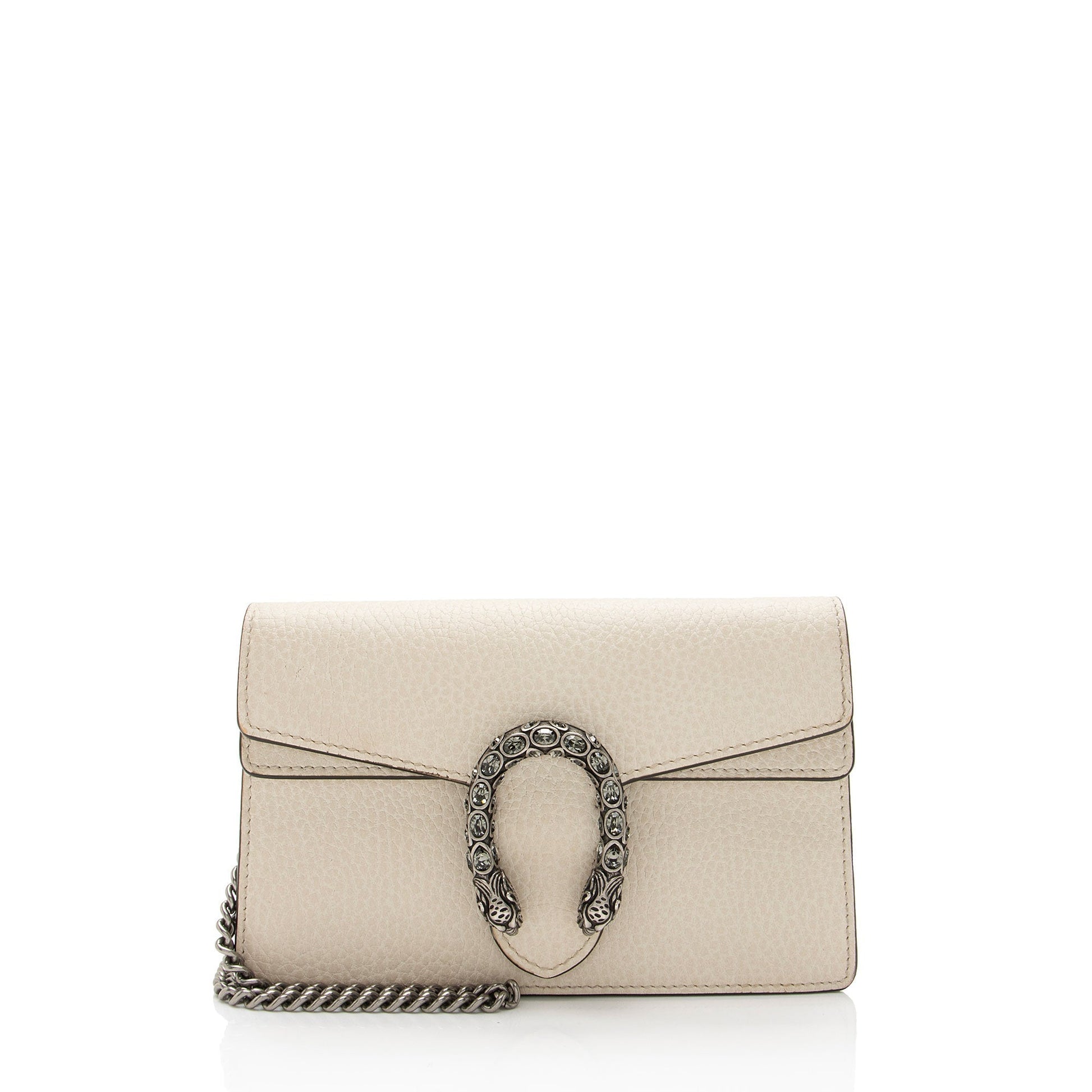 Gucci Dionysus Super Leather White Mini Crossbody Bag