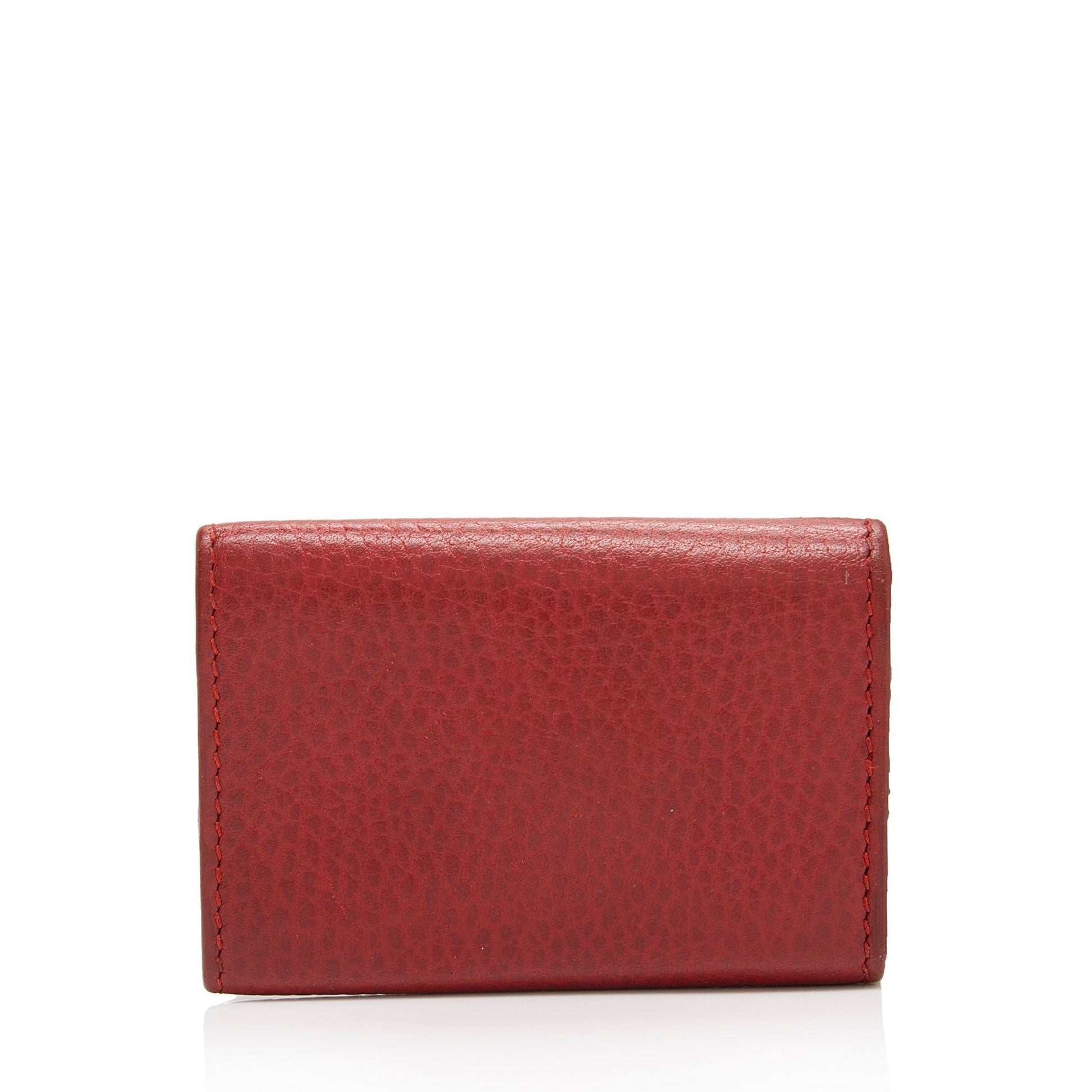 Gucci GG Marmont 6 Key Case Leather Red Accessory