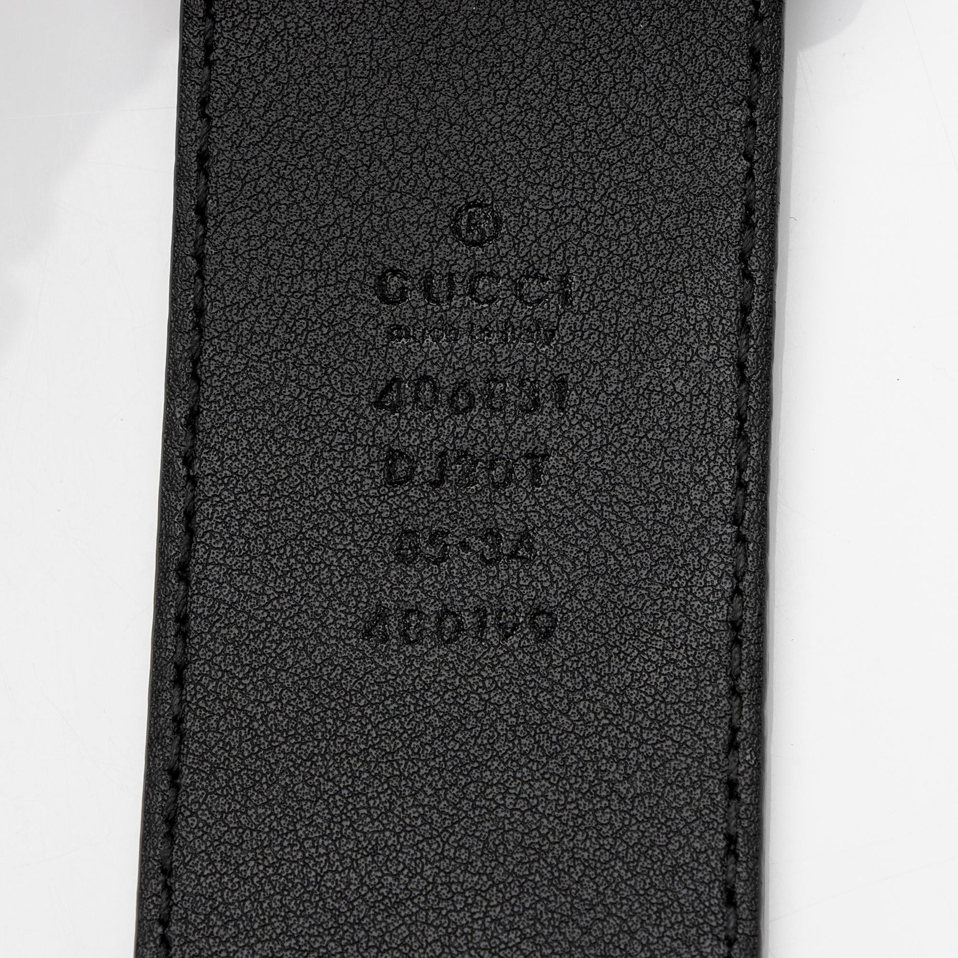 Gucci GG Marmont Belt - Size Leather Black Accessory Shf Qth5B1