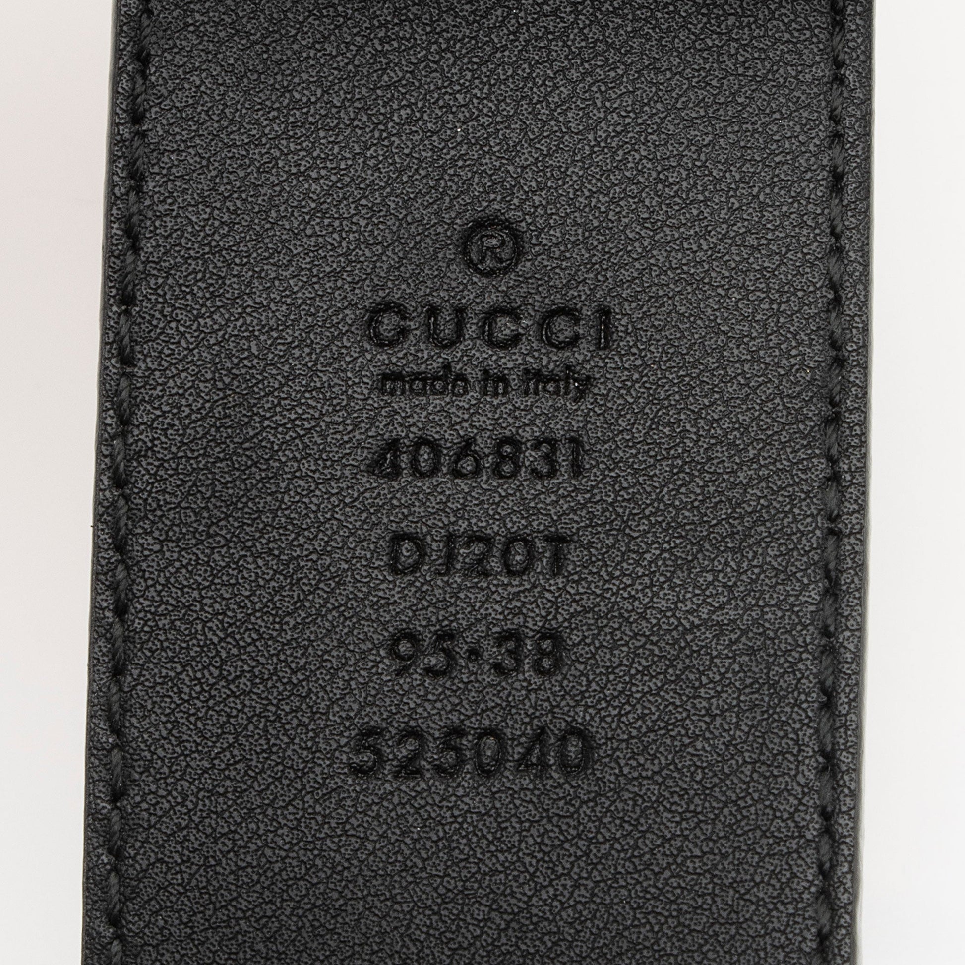 Gucci GG Marmont Belt - Size Leather Black Accessory Shf Zofhl7