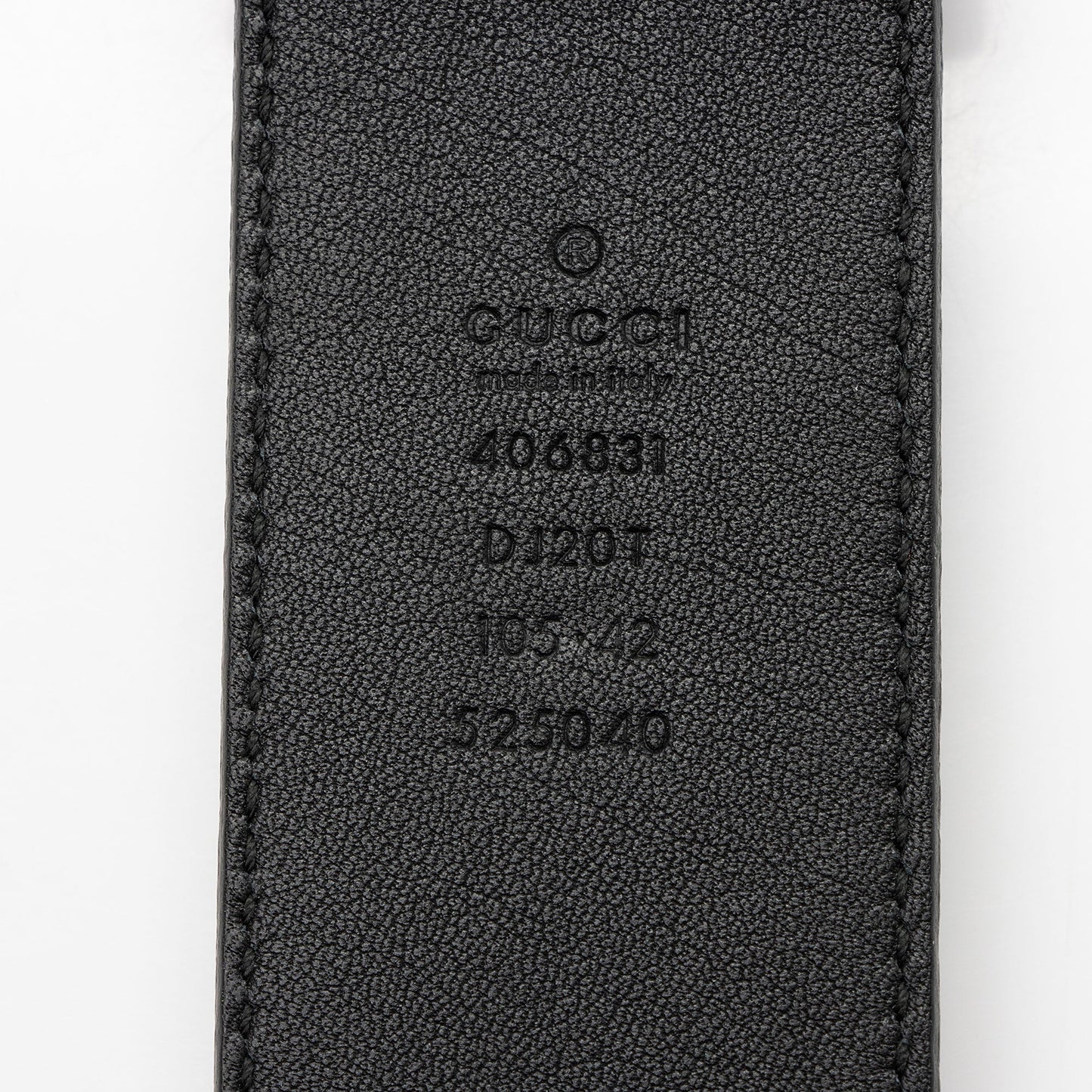Gucci GG Marmont Belt - Size Leather Black Accessory 42 105