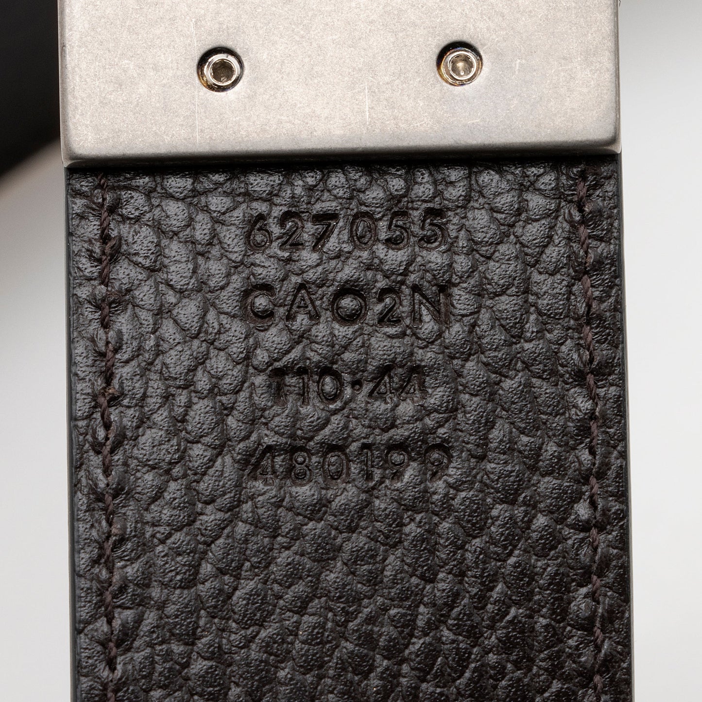 Gucci GG Marmont Reversible Belt - Leather Black Accessory