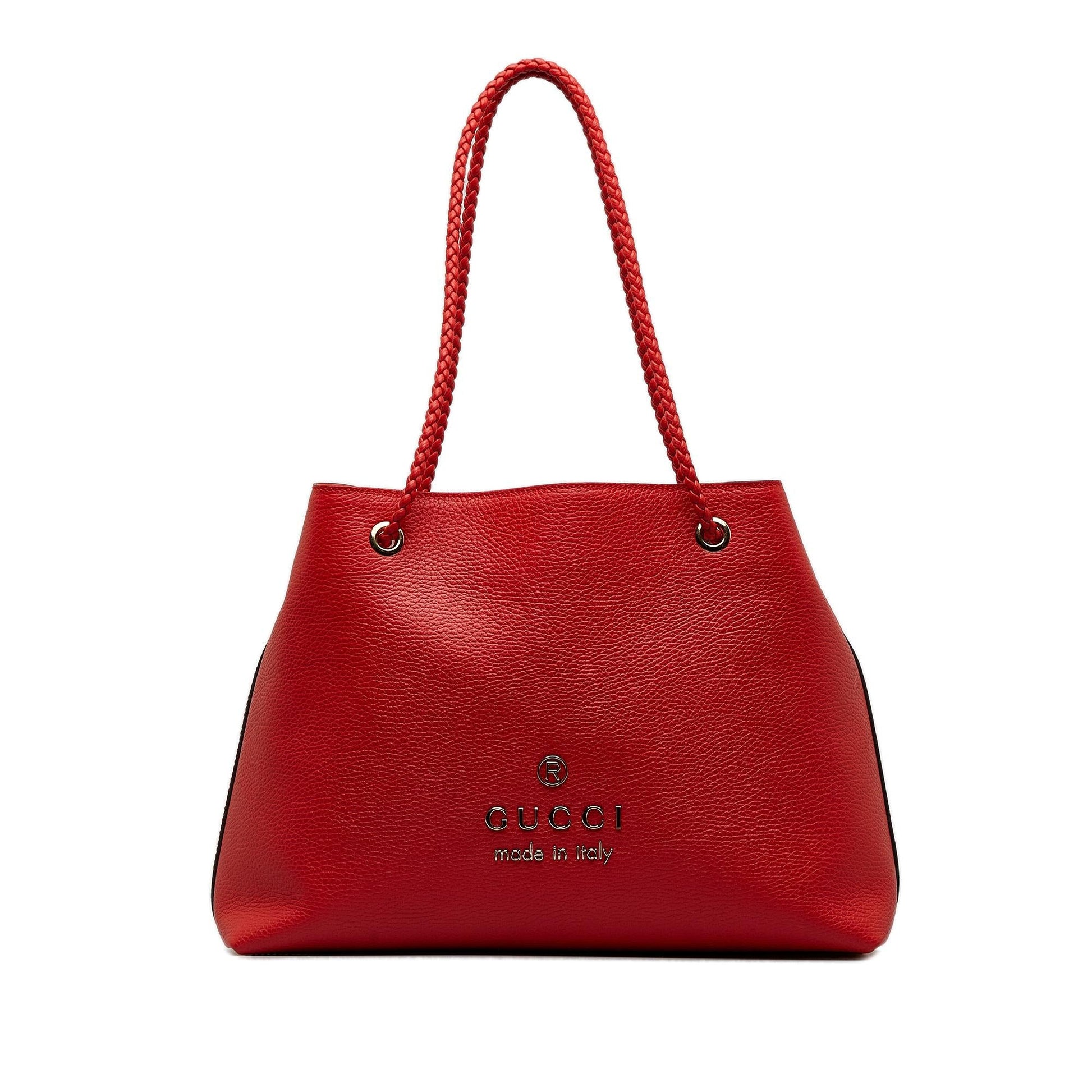 Gucci Gifford SHG-Olhb7Y Leather Calf Red Tote Bag
