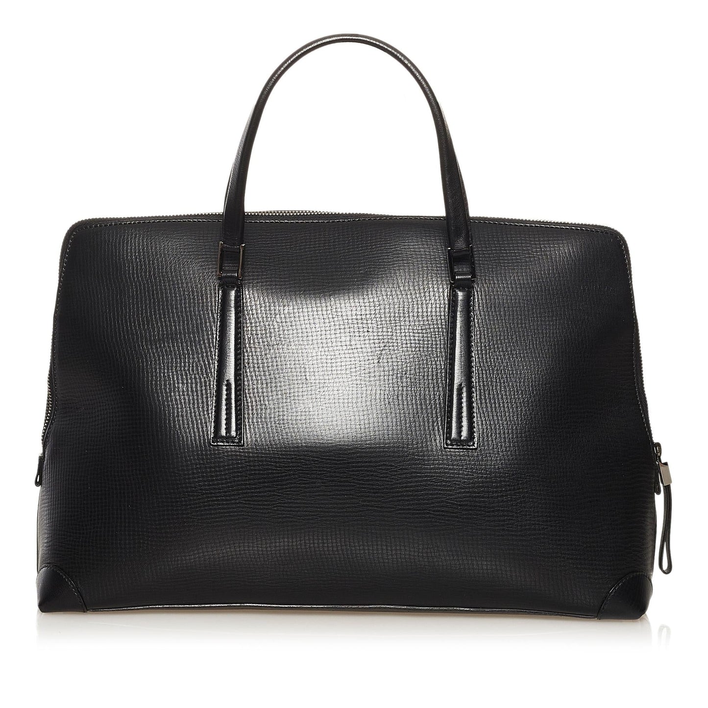 Gucci SHG Leather Calf Black Satchel Bag Handbag Shg