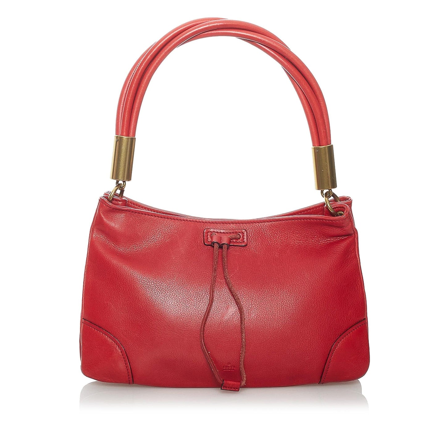 Gucci SHG-nX0jmU Leather Calf Red Satchel Bag