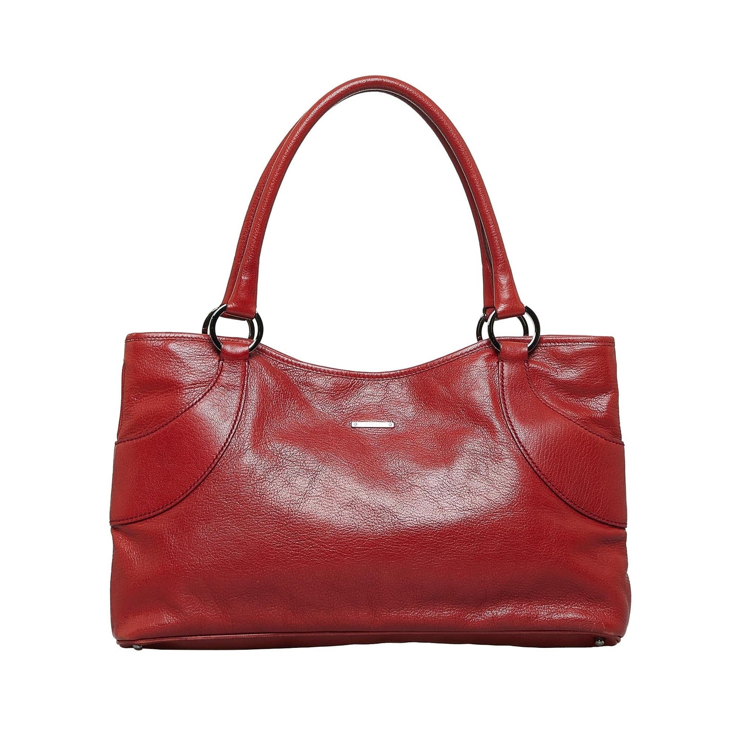 Gucci SHG-MYwyfJ Leather Calf Red Satchel Bag