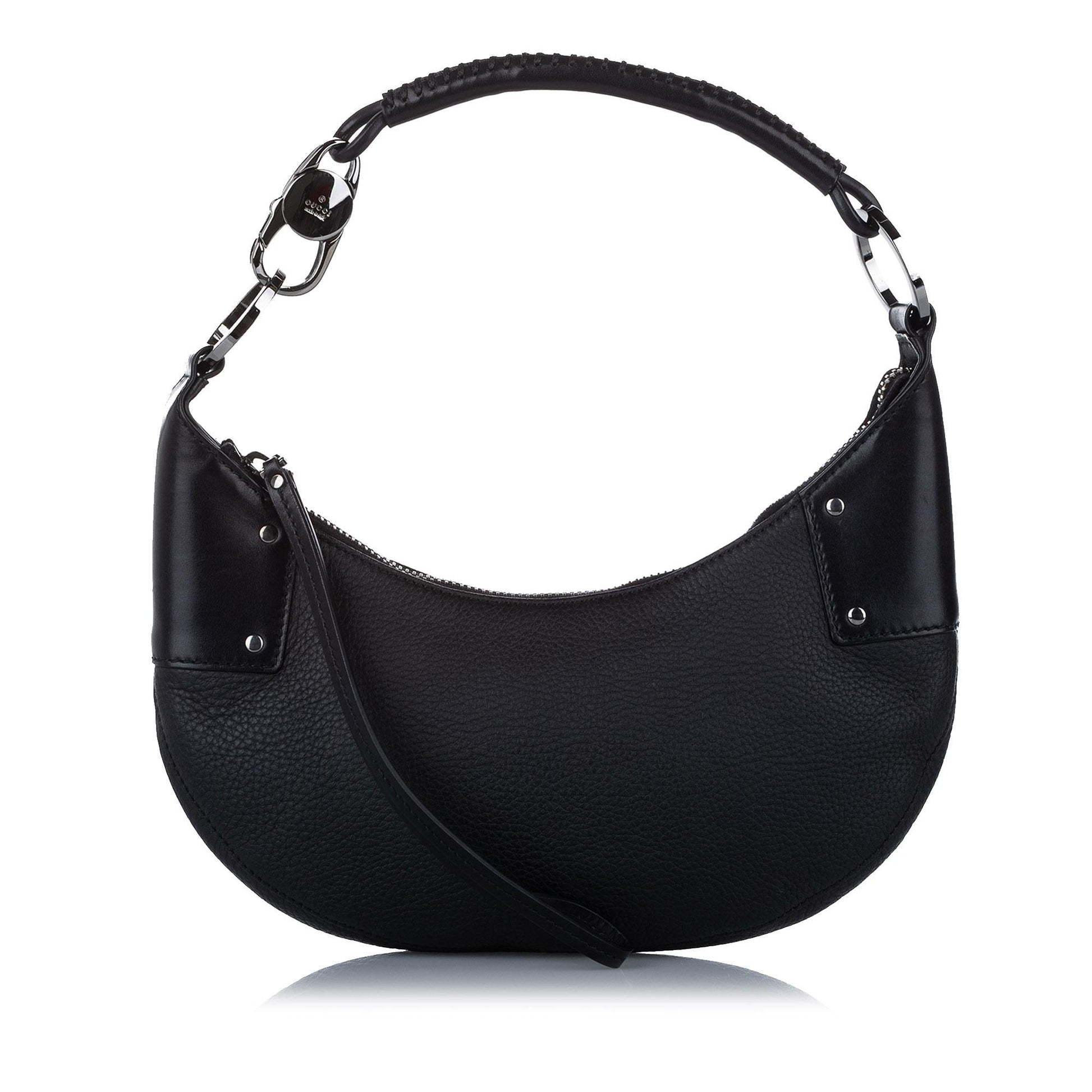 Gucci SHG Leather Calf Black Shoulder Bag 6