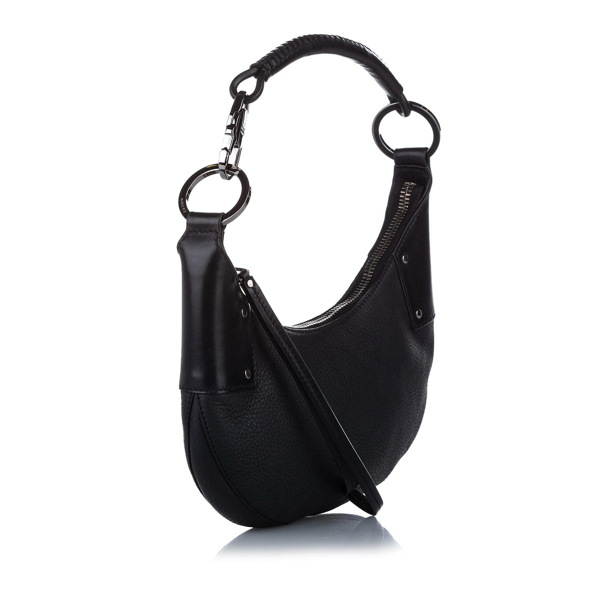 Gucci SHG Leather Calf Black Shoulder Bag 6