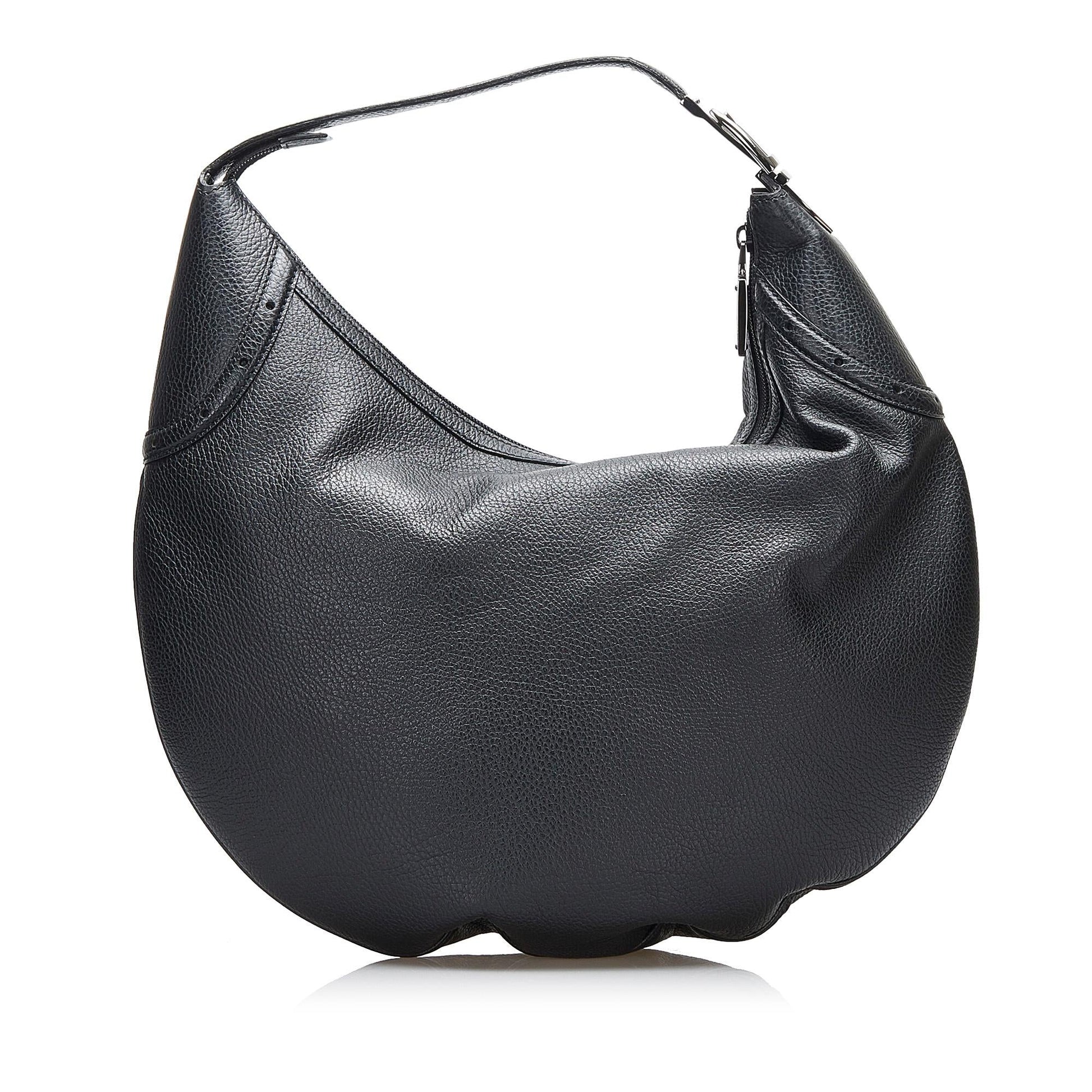 Gucci SHG-ftcX8m Leather Calf Black Shoulder Bag
