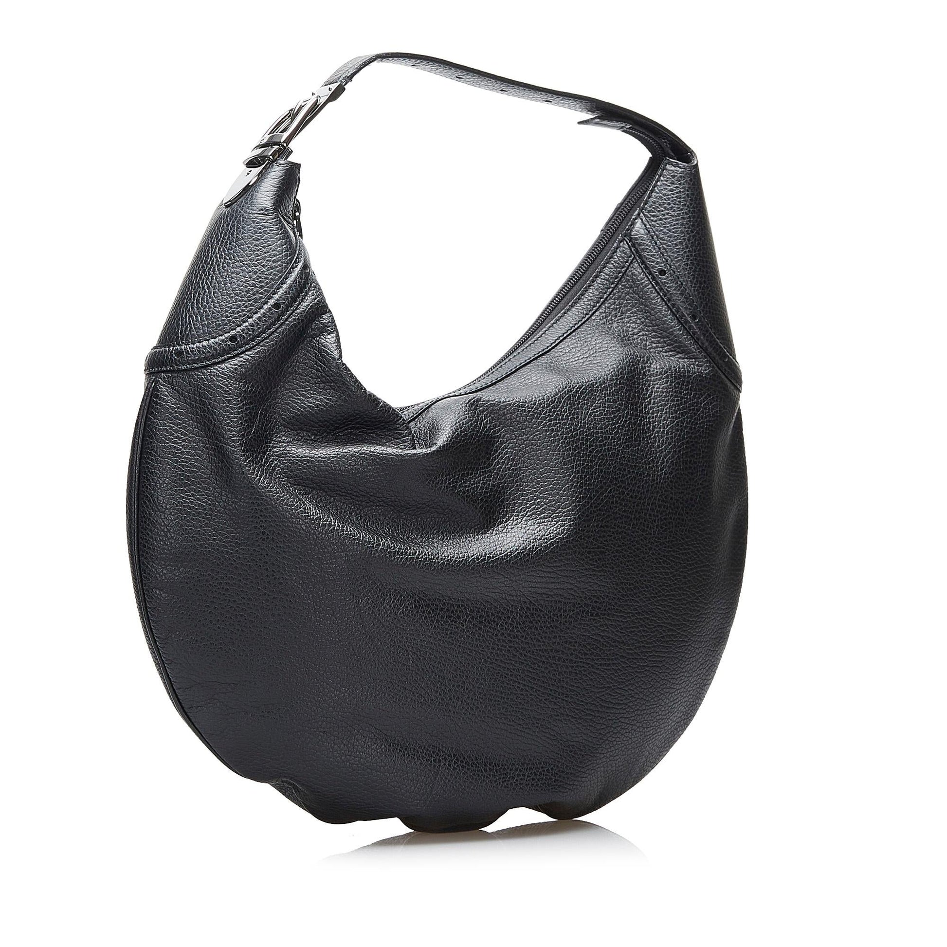 Gucci SHG-ftcX8m Leather Calf Black Shoulder Bag