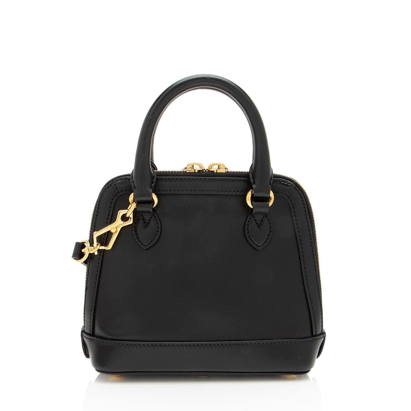 Gucci Horsebit Leather Black Mini Satchel Bag