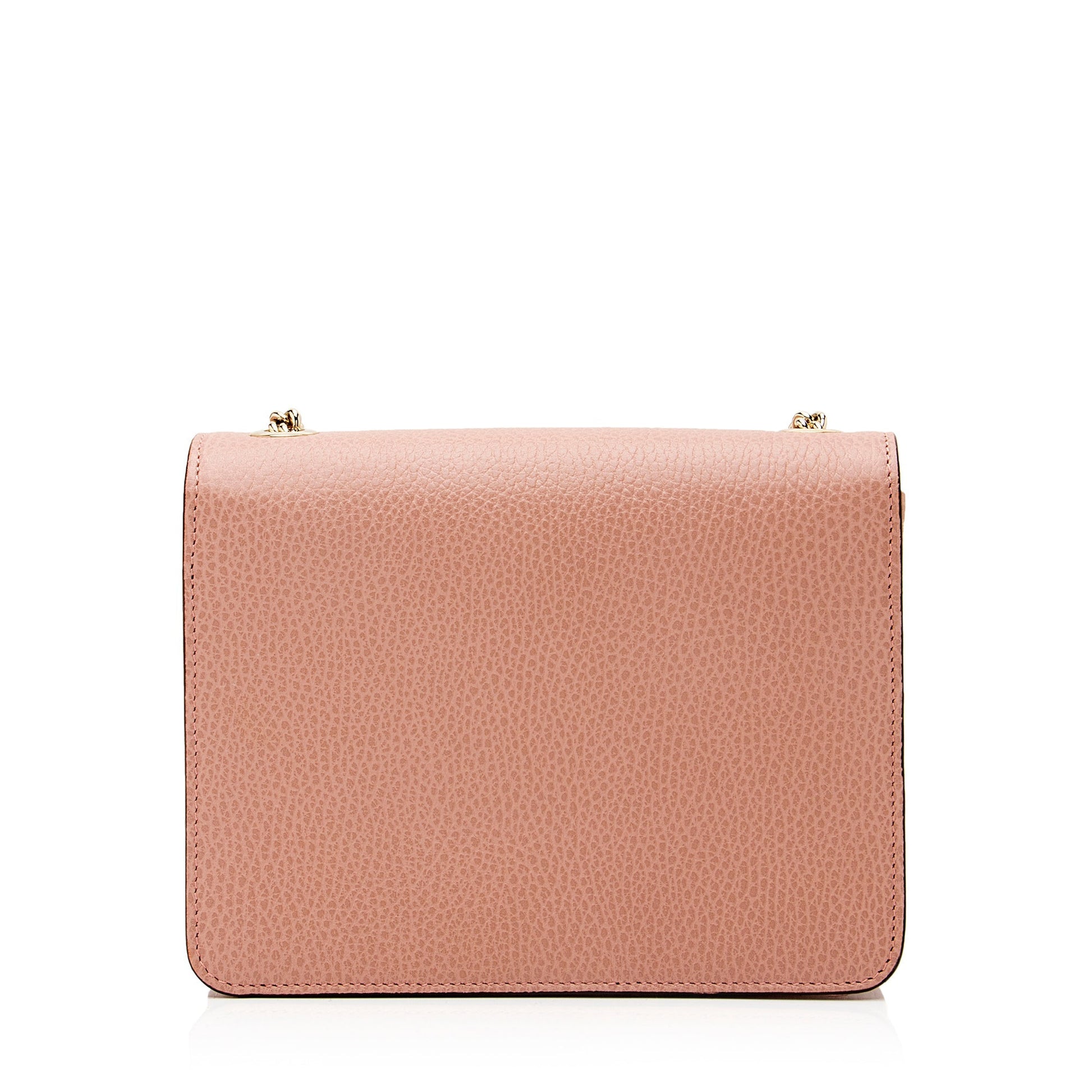 Gucci Interlocking G SHF Leather Pink Small Crossbody Bag